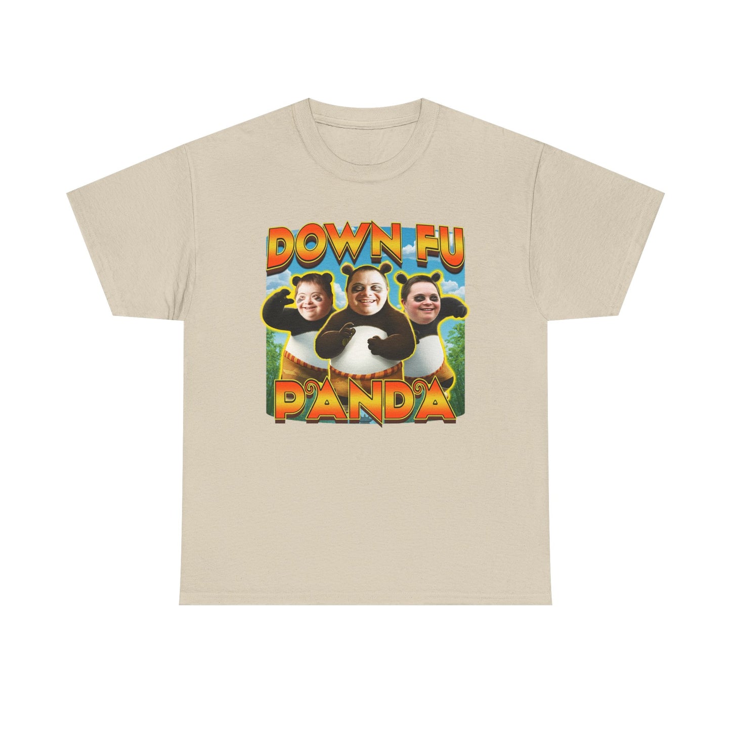DOWN KUNG FU PANDA SHIRT