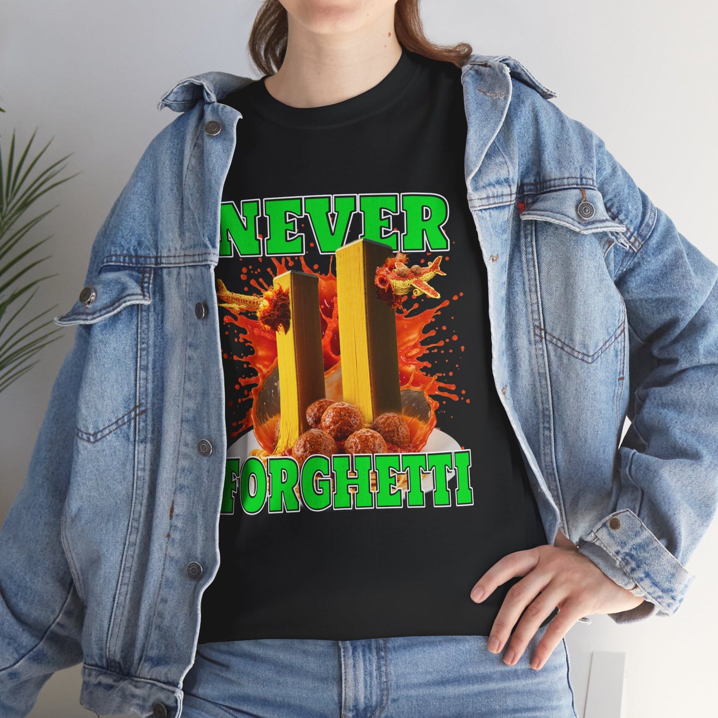 NEVER FORGHETTI SHIRT