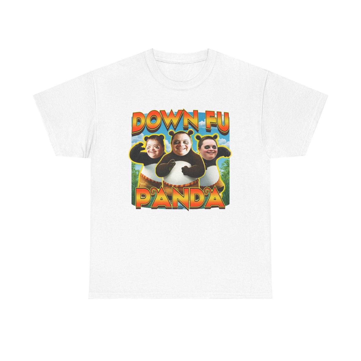 DOWN KUNG FU PANDA SHIRT