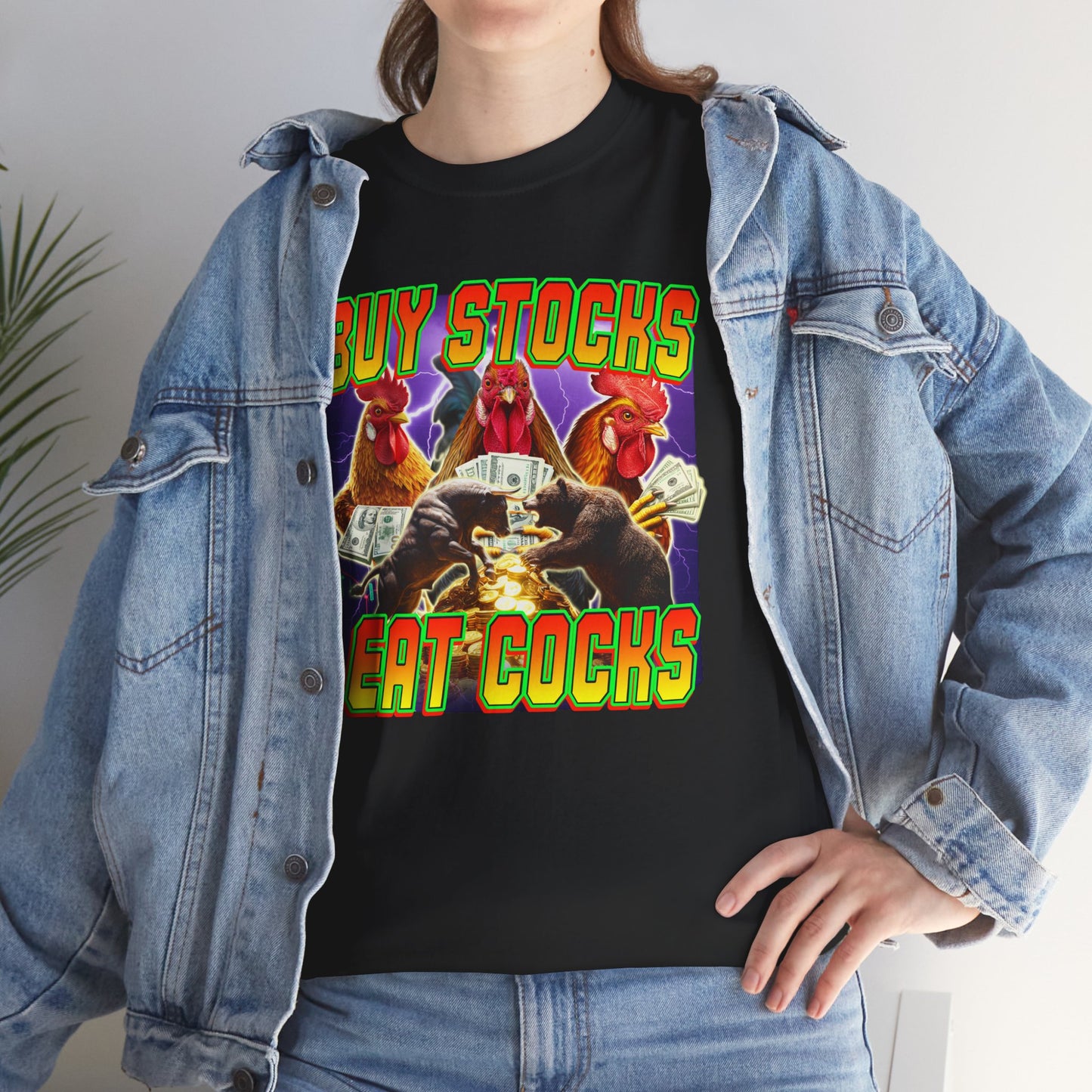 BUY STOCKS EAT COCKS SHIRT