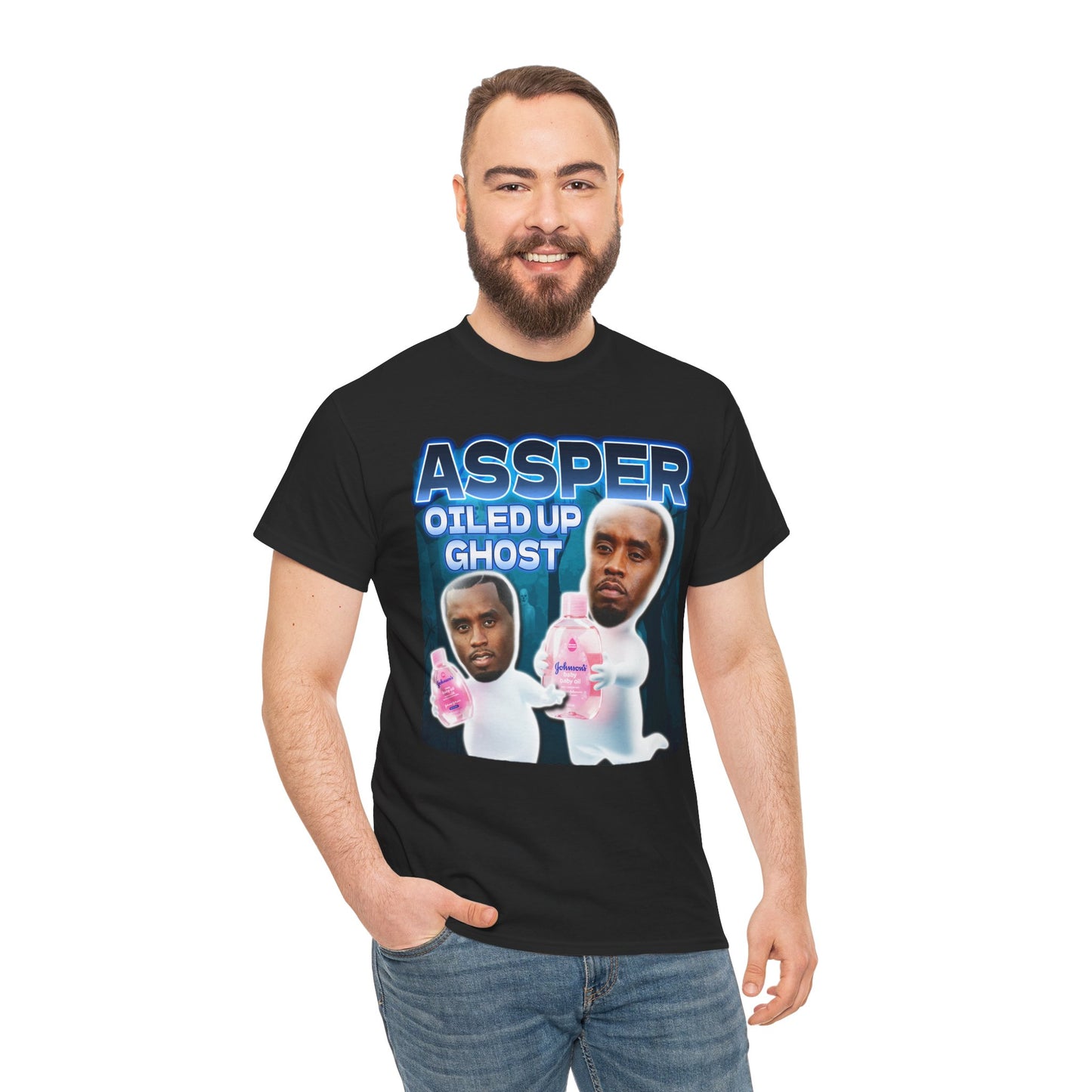 ASSPER CASPER DIDDY GHOST SHIRT