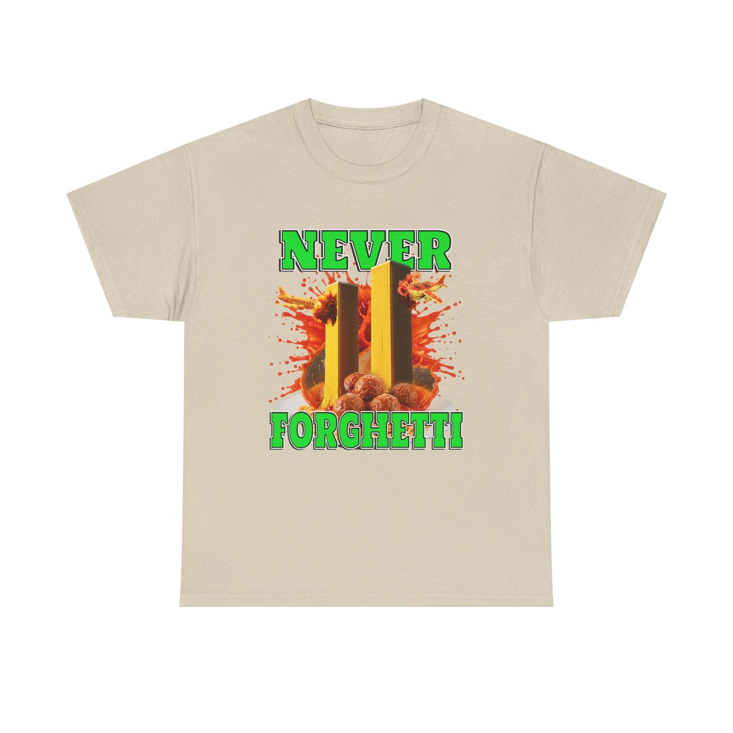NEVER FORGHETTI SHIRT