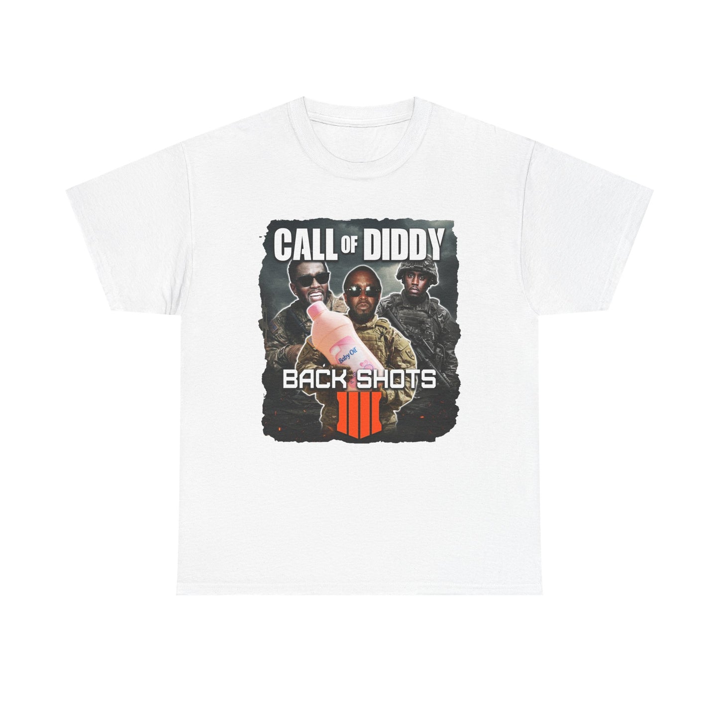 CALL OF DIDDY BACK SHOTS 4 SHIRT