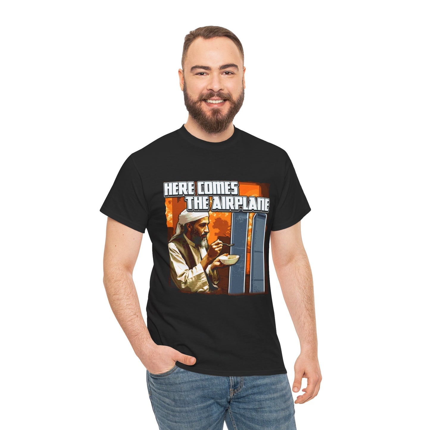 HERE COMES THE AIRPLANE SHIRT