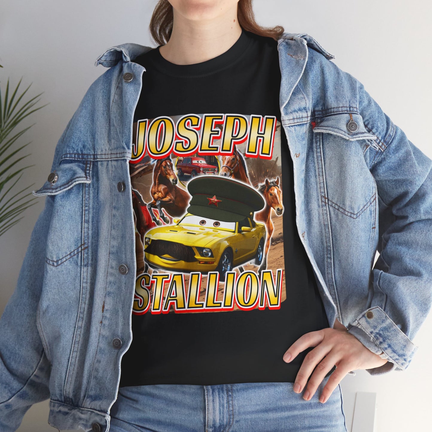JOSEPH STALLION CAR SHIRT