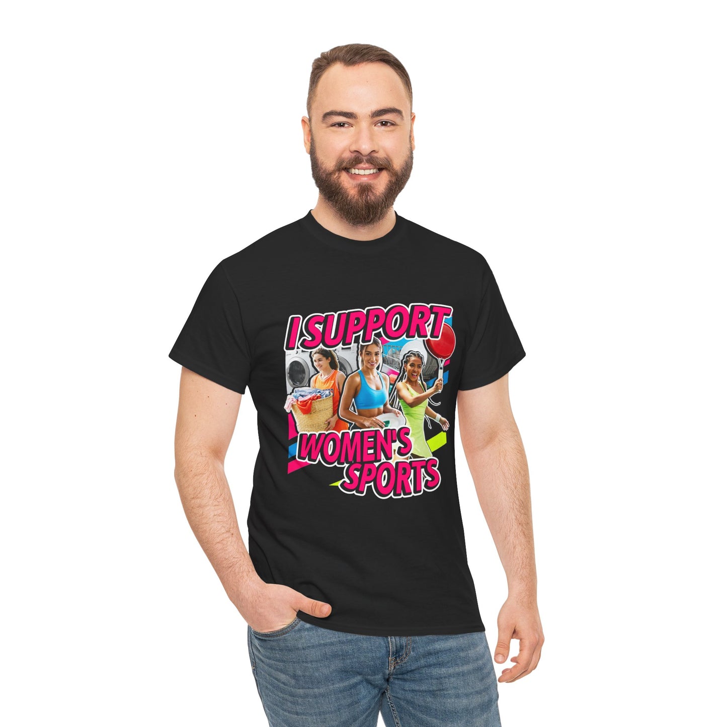 I SUPPORT WOMEN'S SPORTS SHIRT