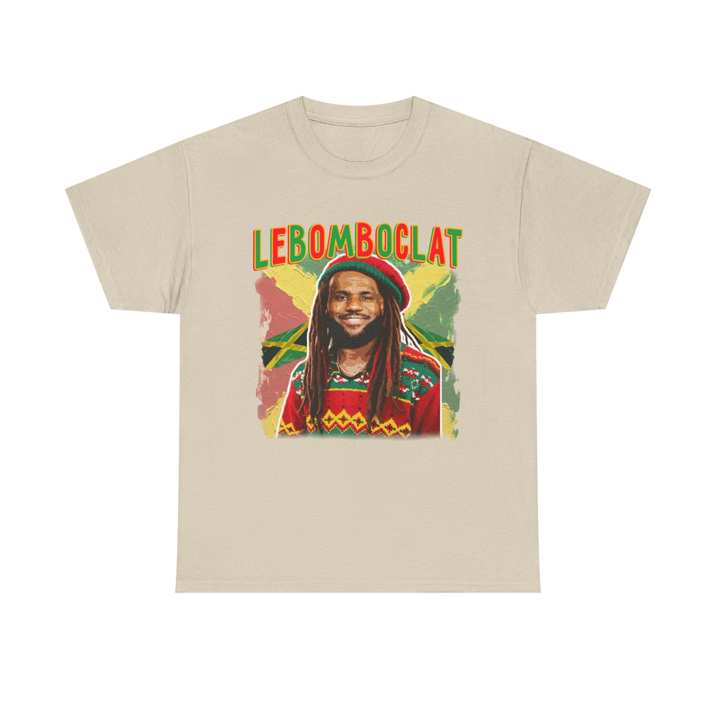 LEBOMBOCLAT JAMAICAN LEBRON JAMES SHIRT