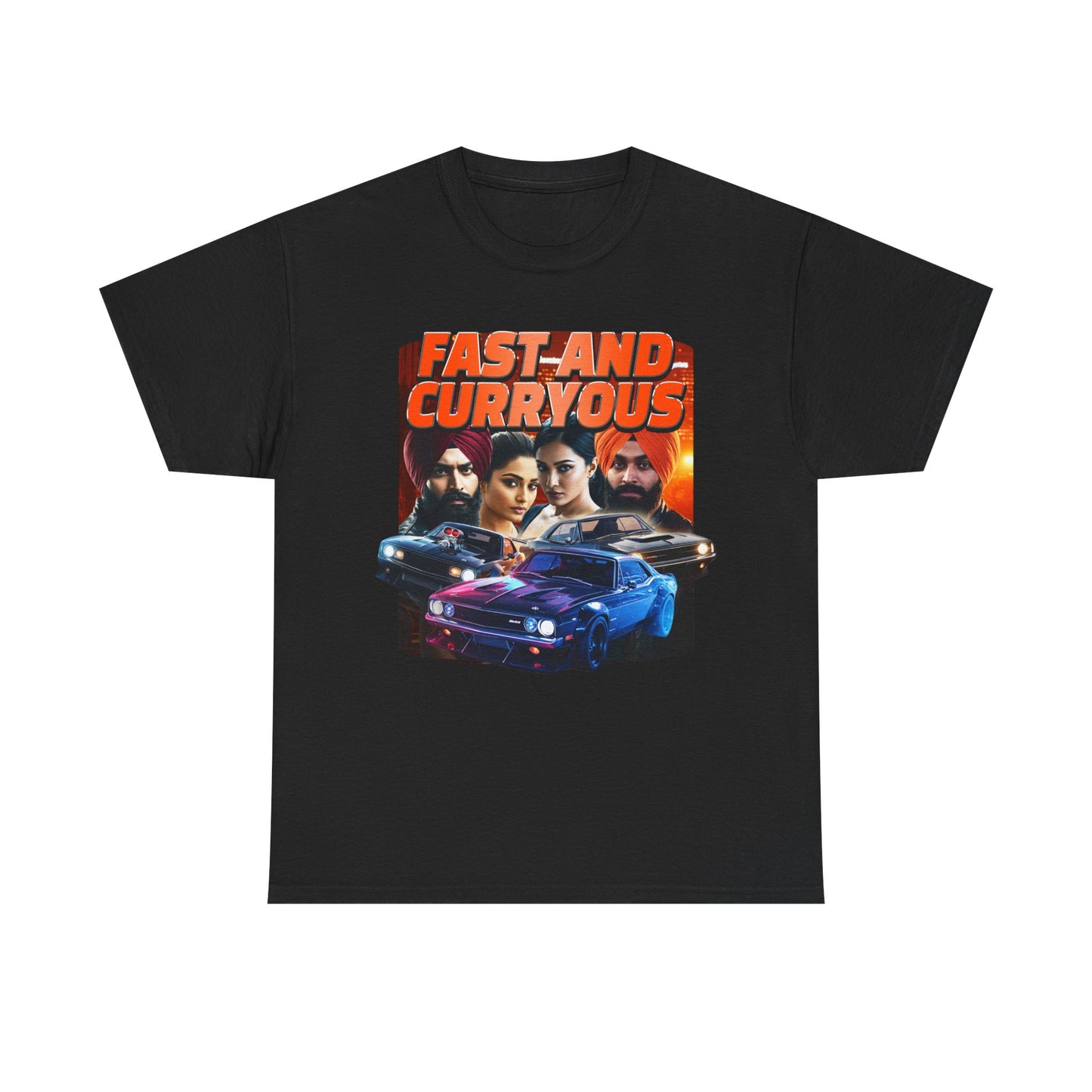 FAST AND CURRYOUS FURIOUS INDIAN SHIRT