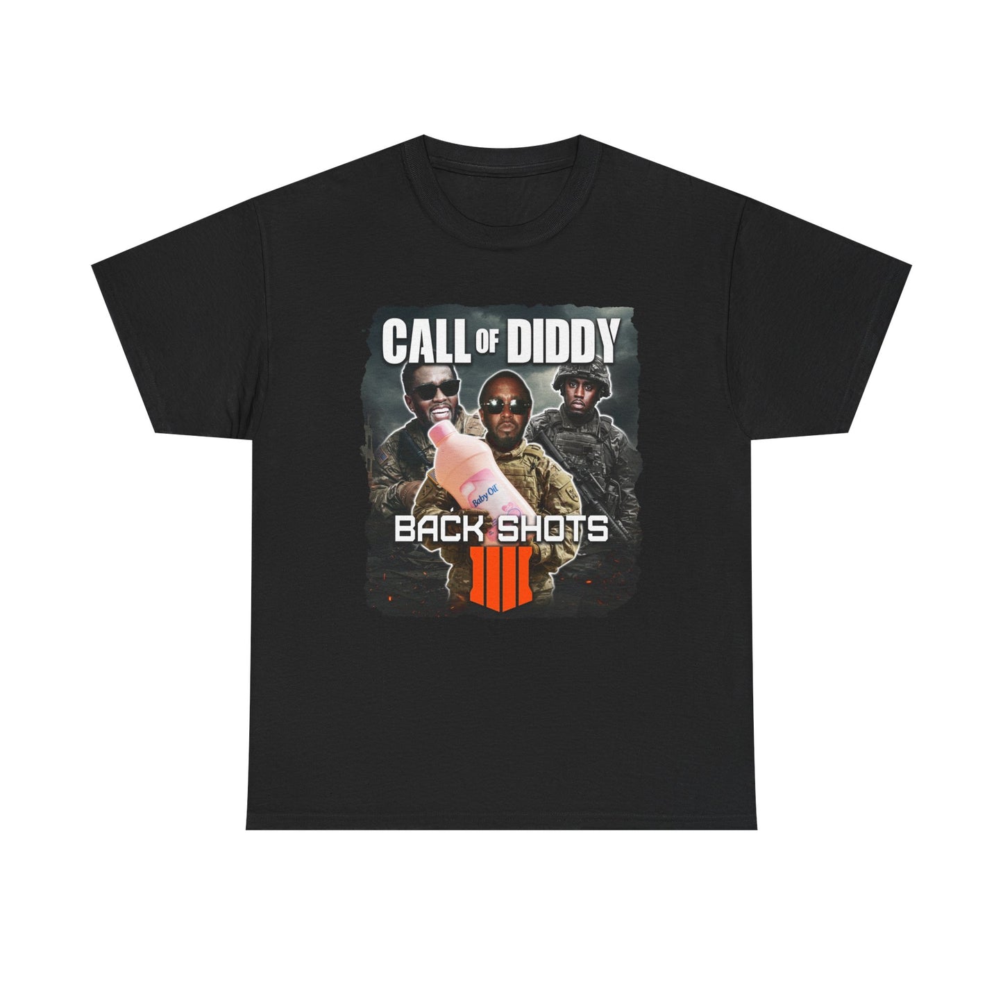 CALL OF DIDDY BACK SHOTS 4 SHIRT