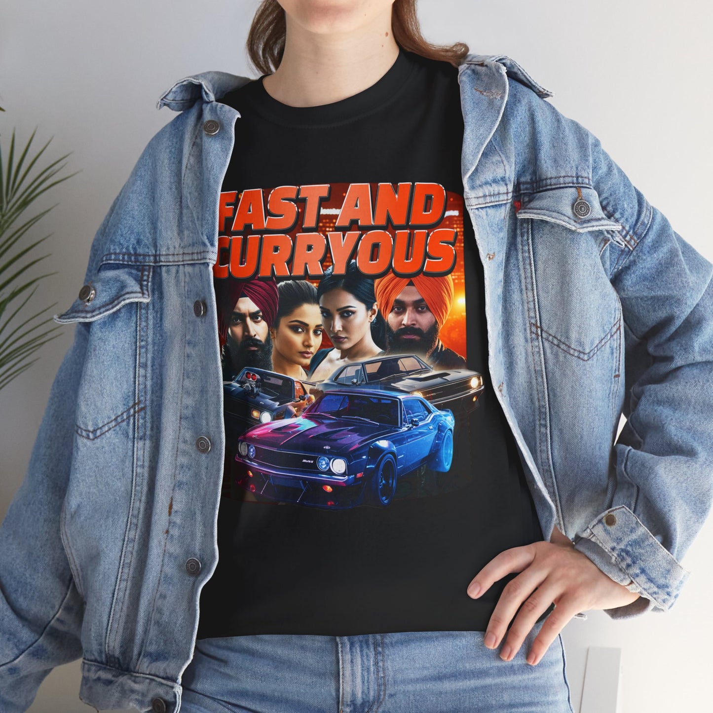 FAST AND CURRYOUS FURIOUS INDIAN SHIRT