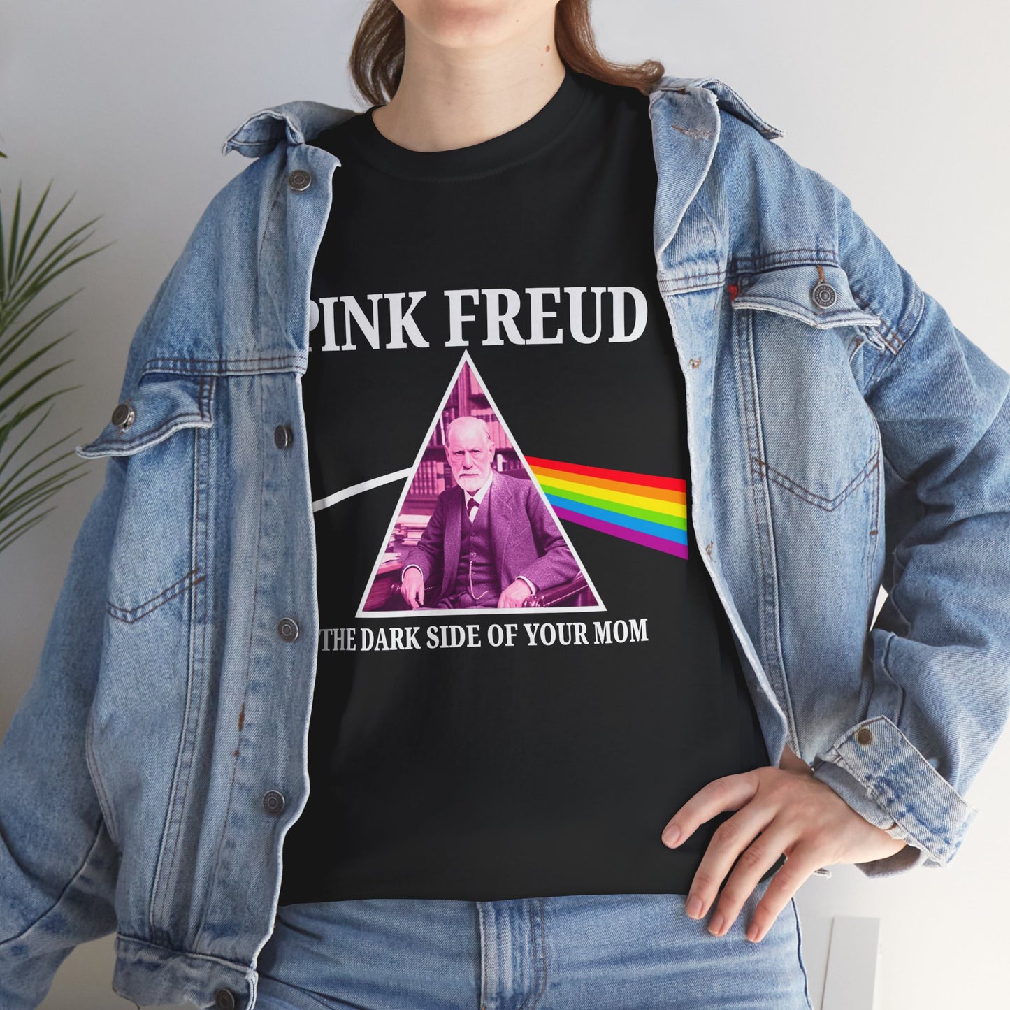 PINK FREUD DARK SIDE OF YOUR MOM SHIRT