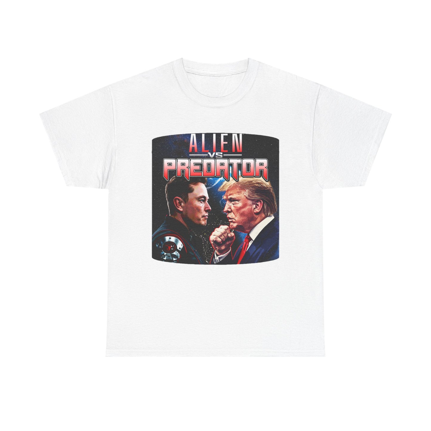 ALIEN VS PREDATOR ELON MUSK VS DONALD TRUMP SHIRT