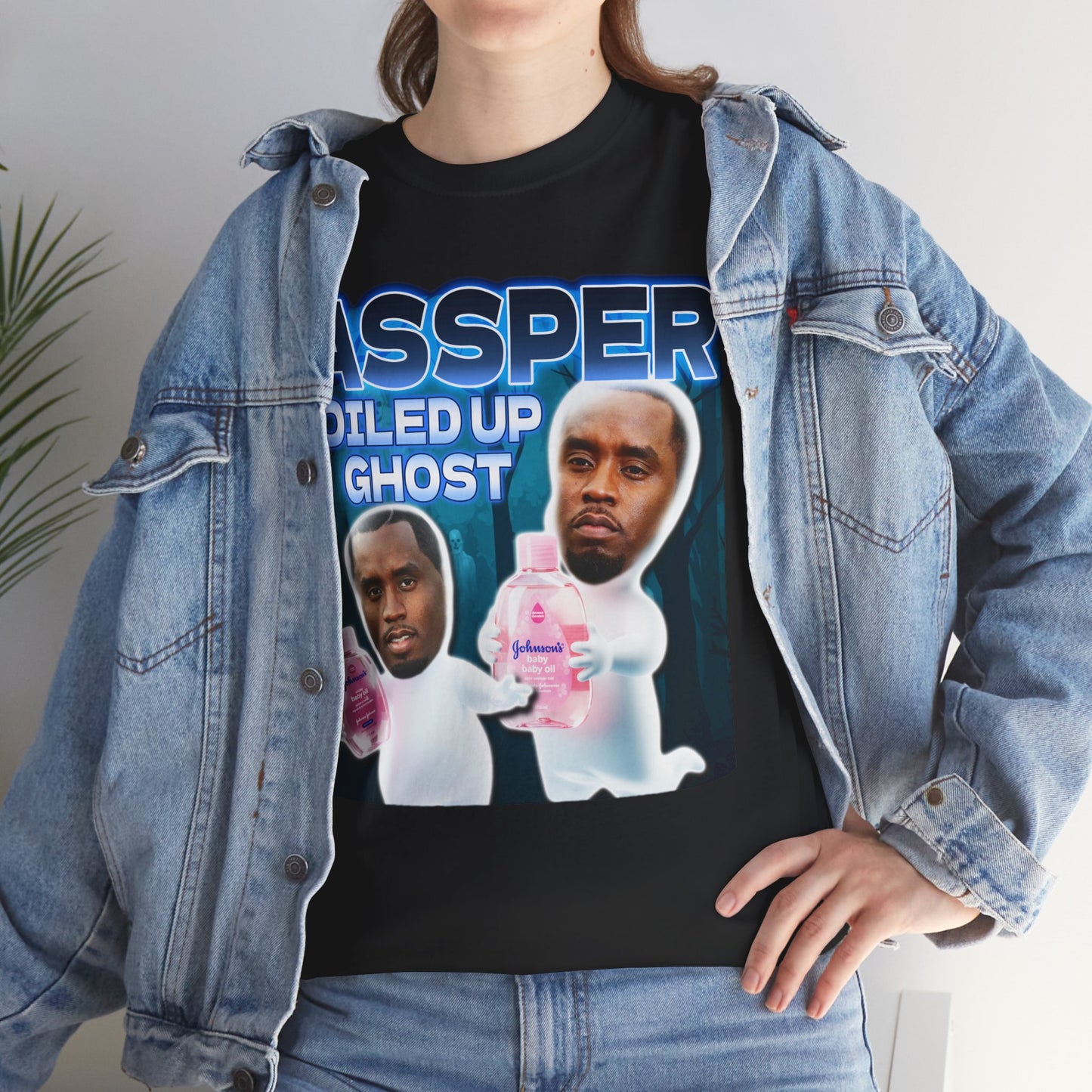 ASSPER CASPER DIDDY GHOST SHIRT