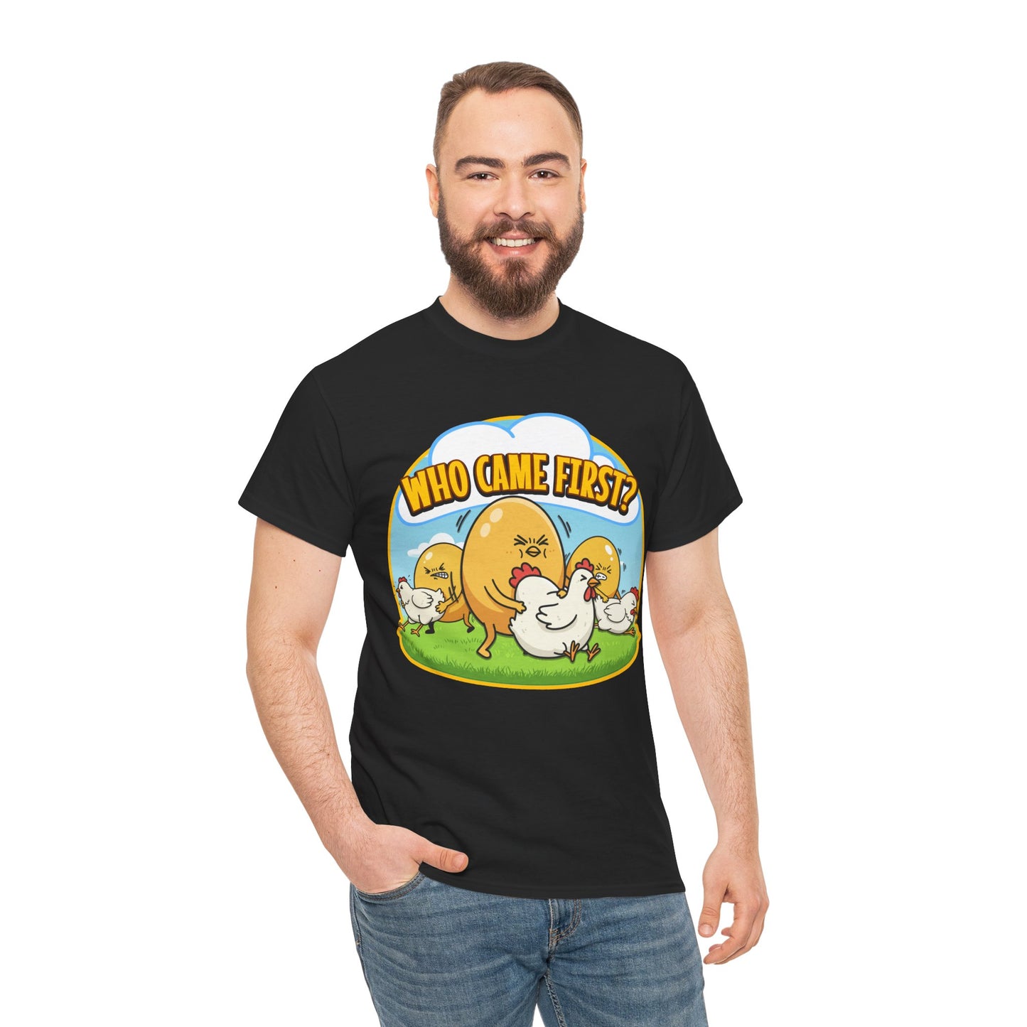 WHO CAME FIRST SHIRT