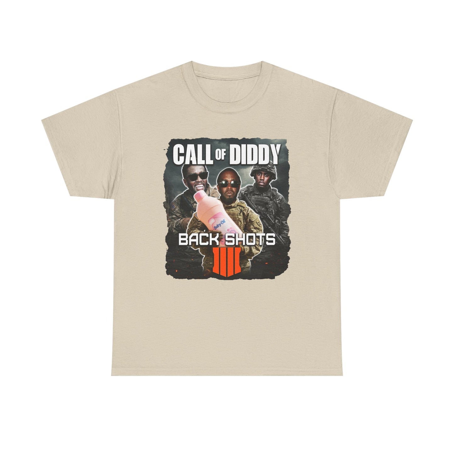 CALL OF DIDDY BACK SHOTS 4 SHIRT