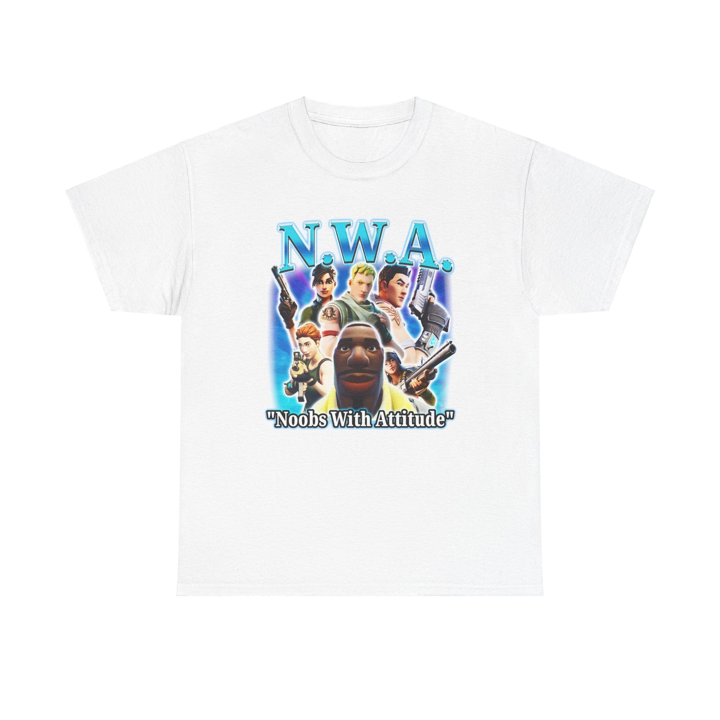 NOOBS WITH ATTITUDE FORTNITE SHIRT