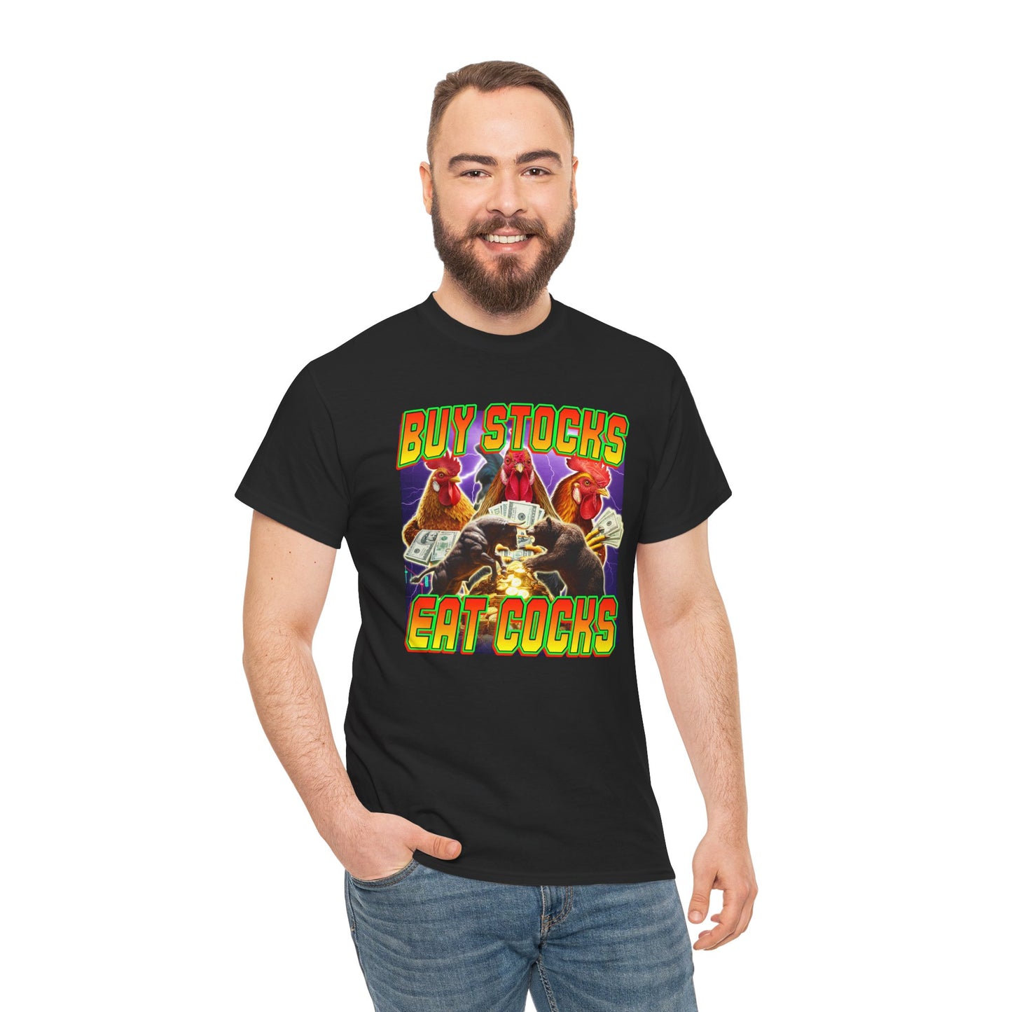 BUY STOCKS EAT COCKS SHIRT