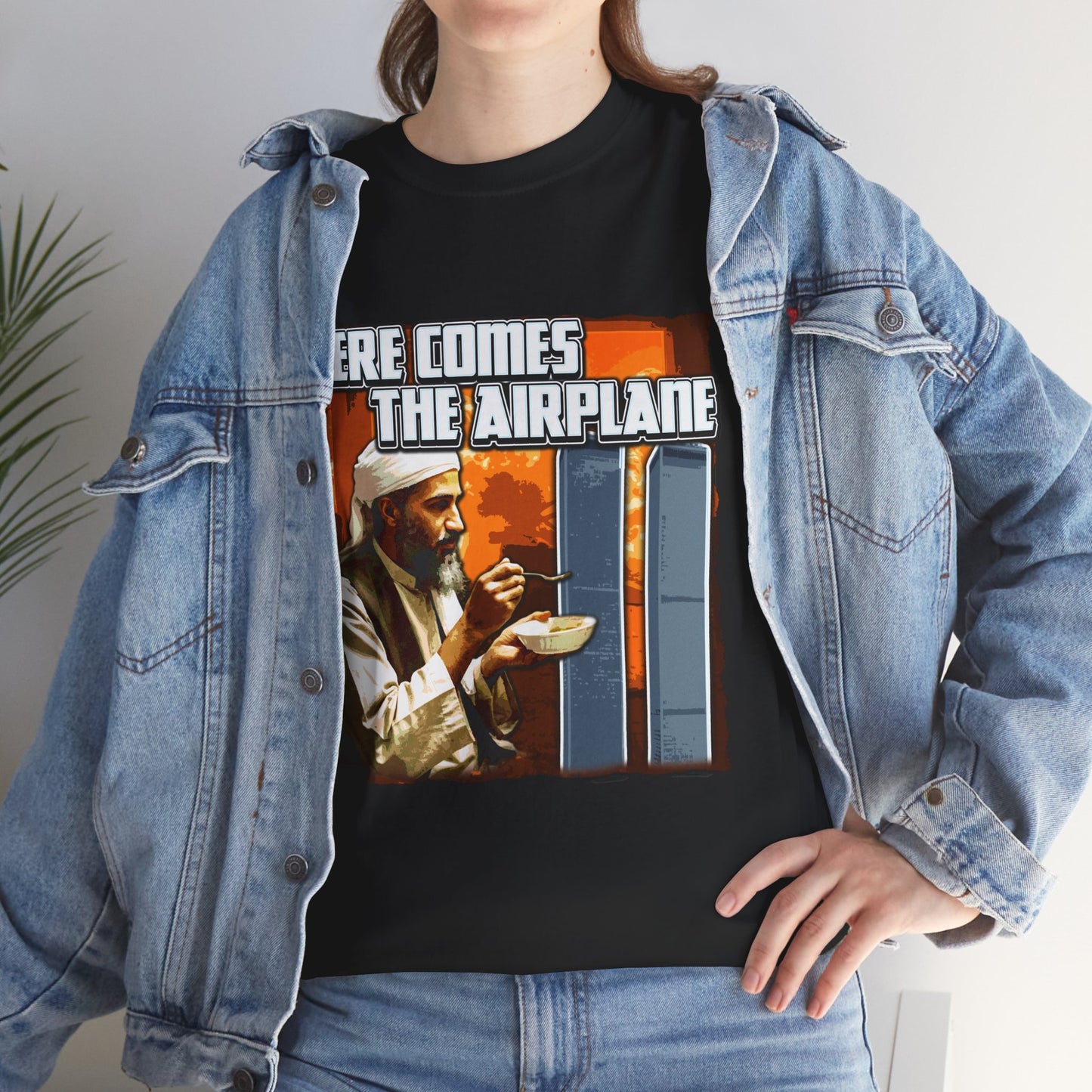 HERE COMES THE AIRPLANE SHIRT