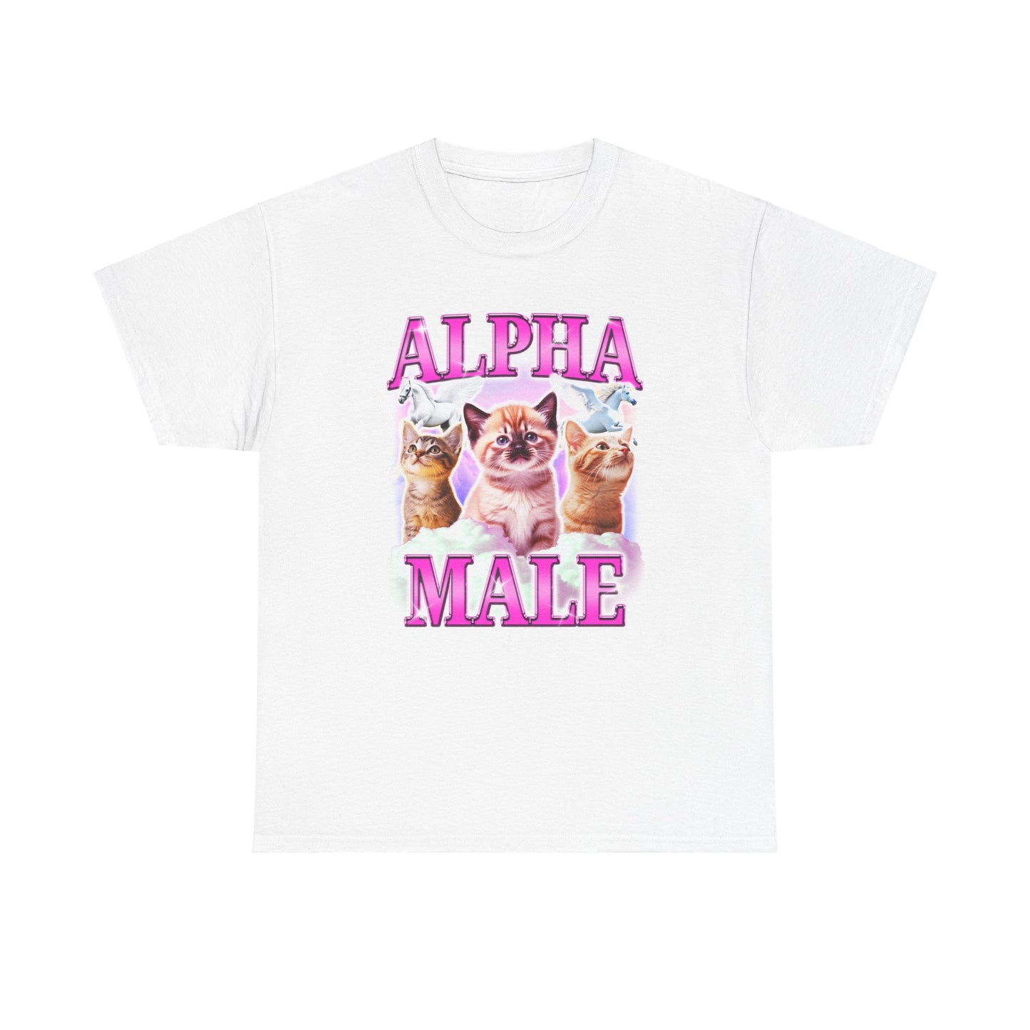 ALPHA MALE CAT RAINBOW UNICORN SHIRT