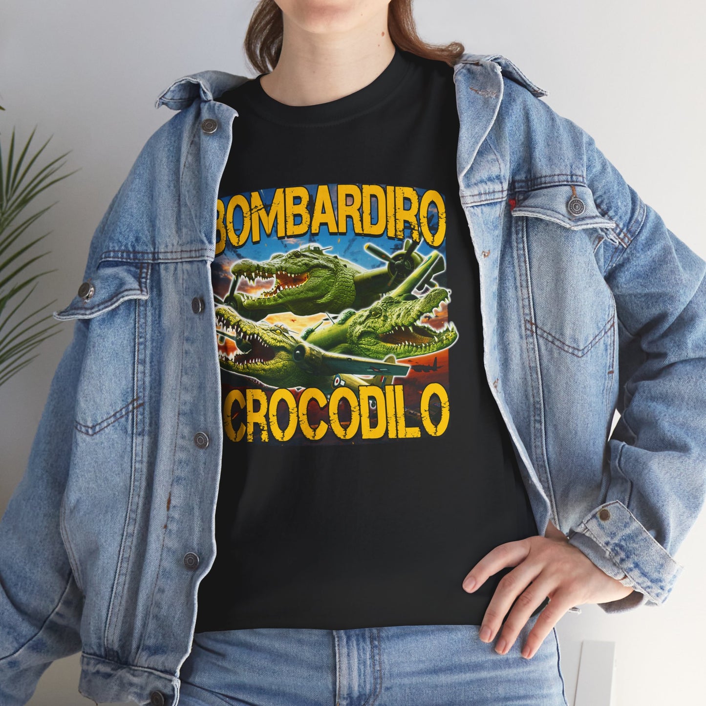 BOMBARDIRO CROCODILO BRAINROT SHIRT
