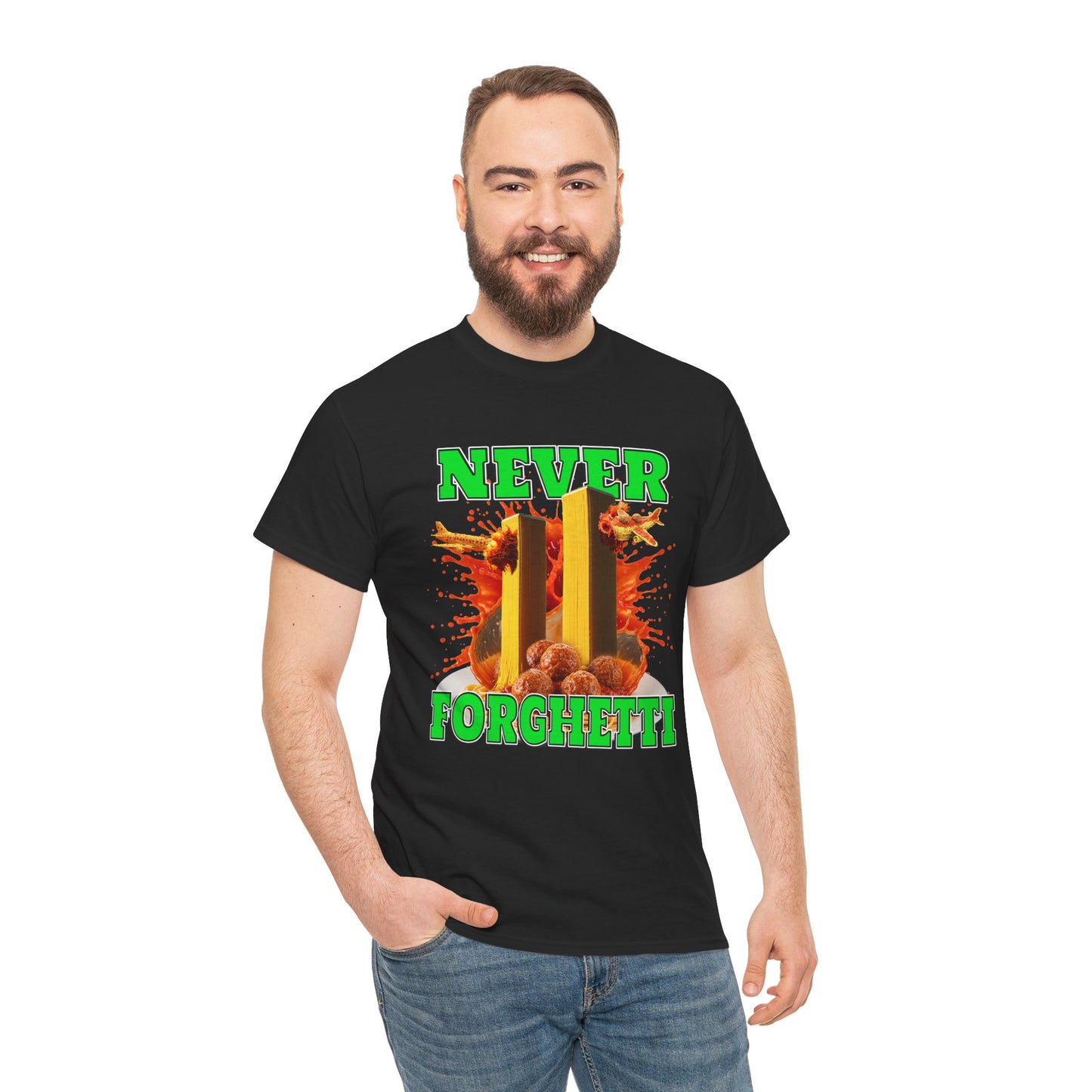 NEVER FORGHETTI SHIRT
