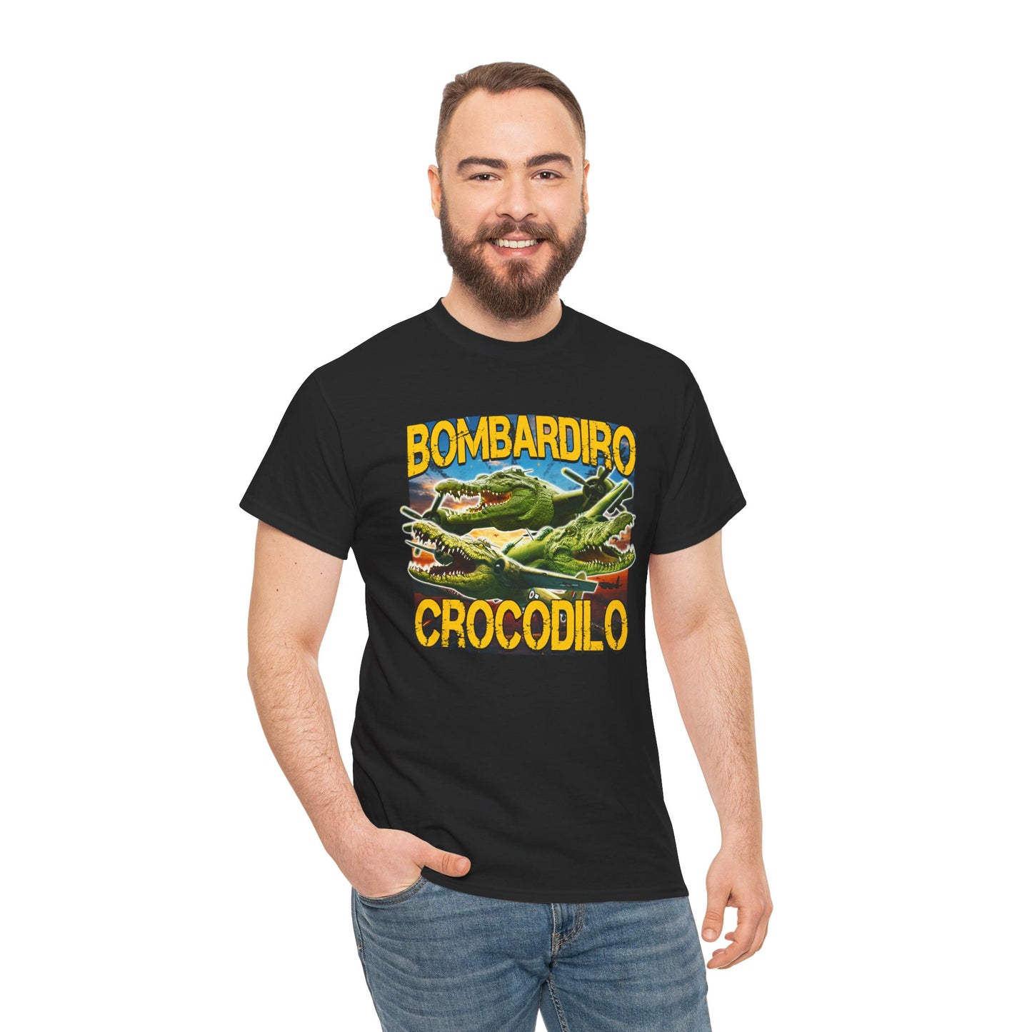 BOMBARDIRO CROCODILO BRAINROT SHIRT