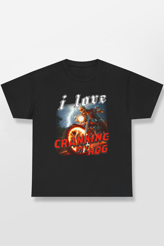 I LOVE CRANKING MY HOG VINTAGE SHIRT