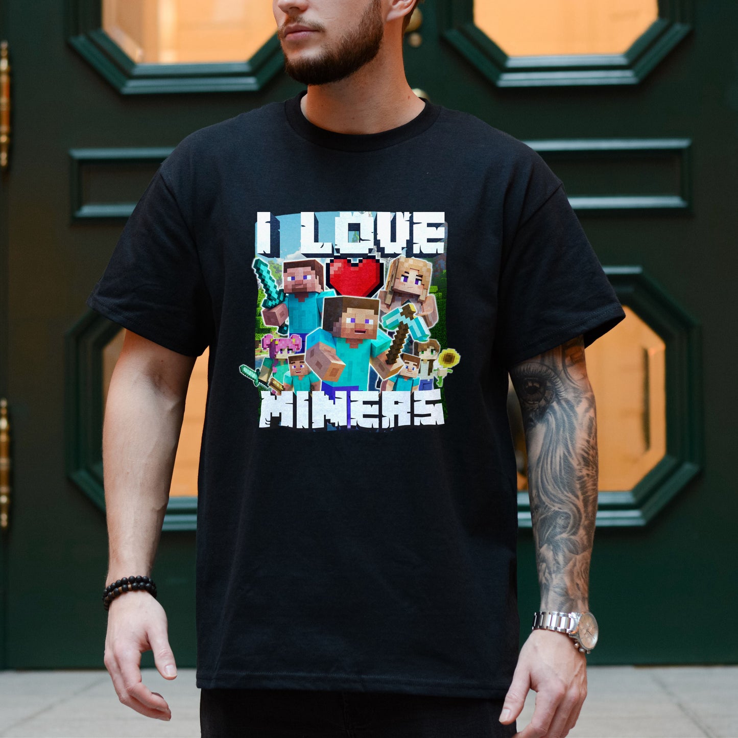 I LOVE MINERS SHIRT