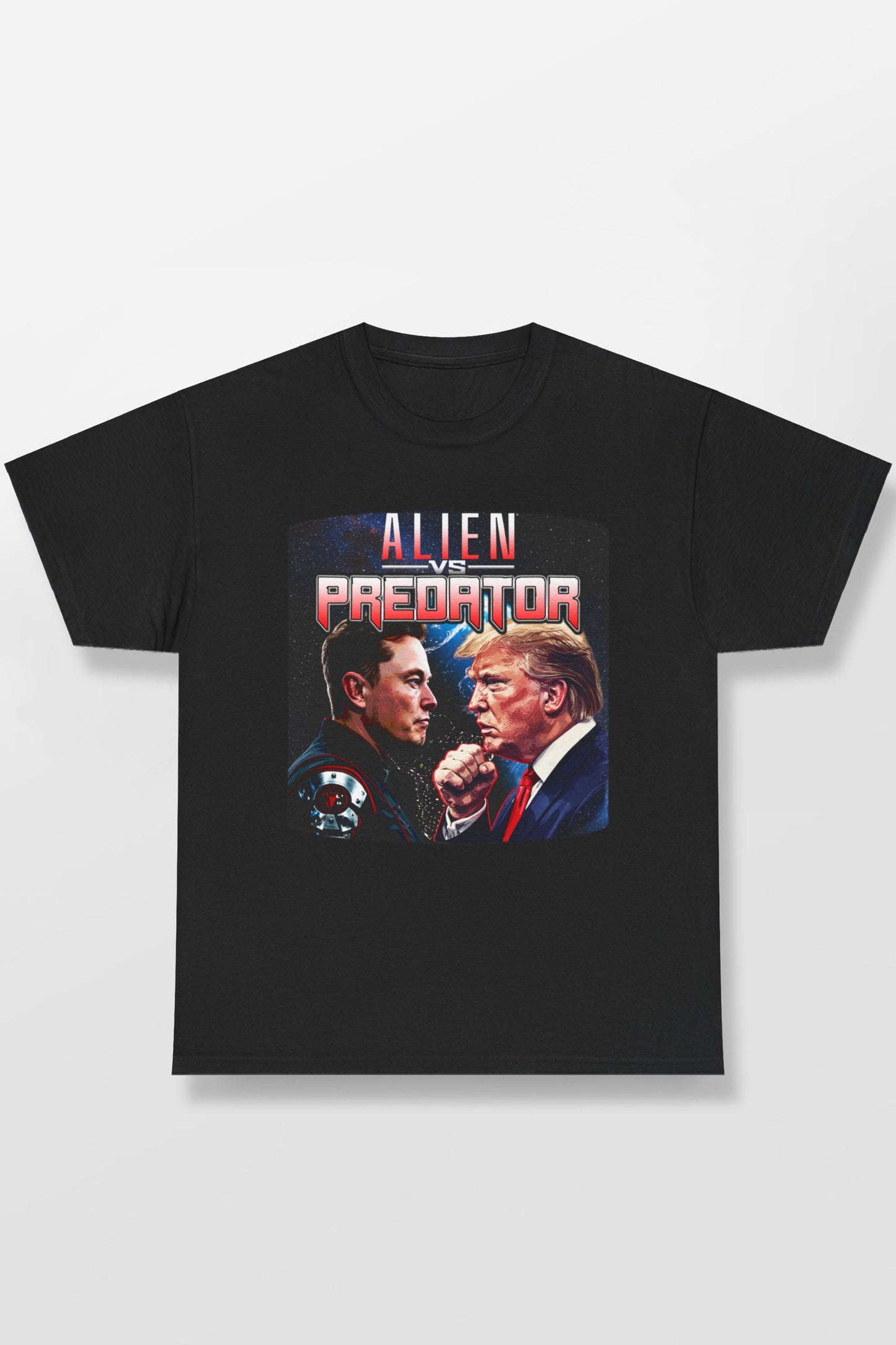 ALIEN VS PREDATOR ELON MUSK VS DONALD TRUMP SHIRT