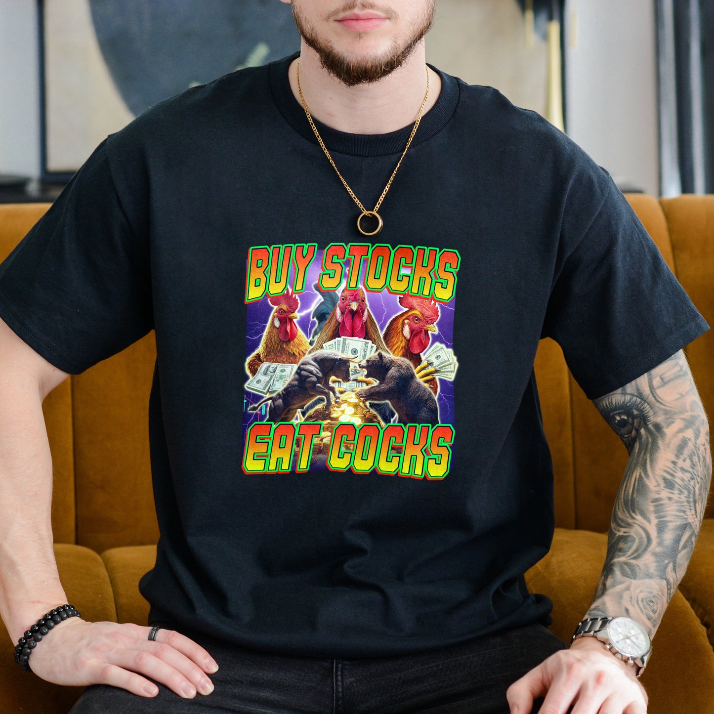 BUY STOCKS EAT COCKS SHIRT