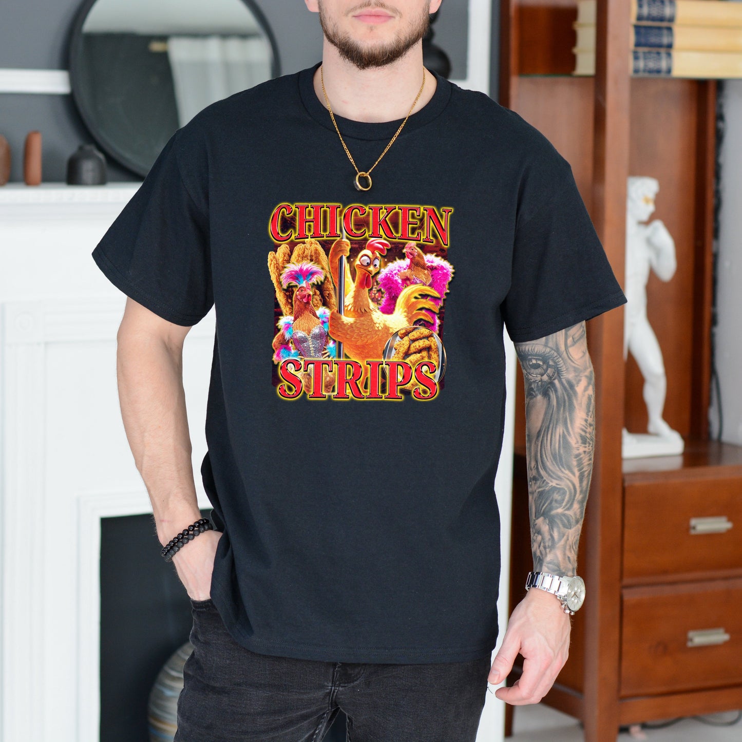 CHICKEN STRIPS SHIRT