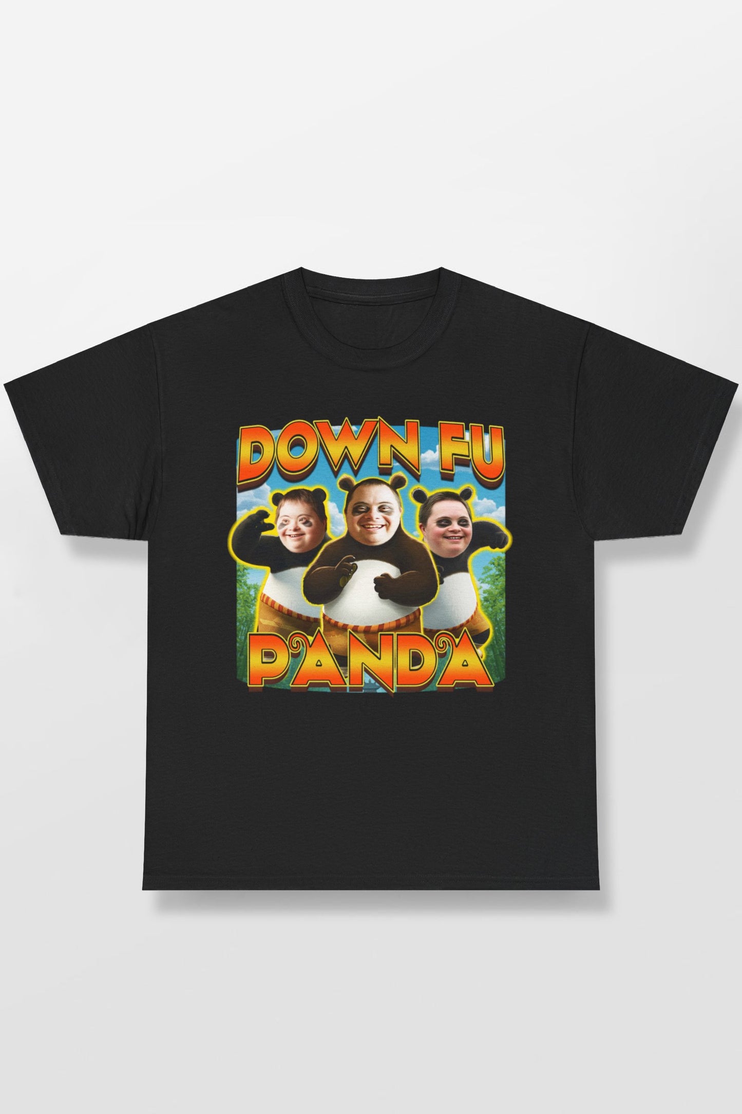 DOWN KUNG FU PANDA SHIRT