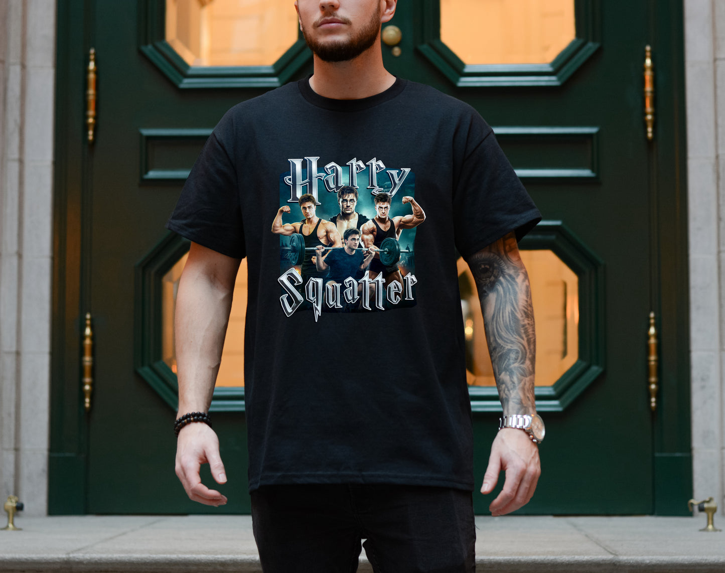 HARRY SQUATTER POTTER SHIRT