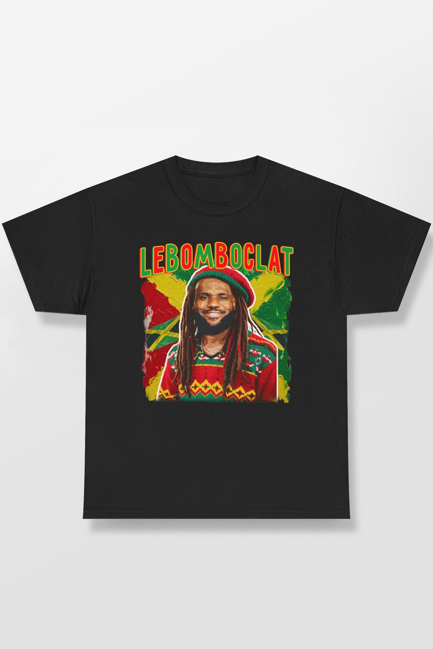 LEBOMBOCLAT JAMAICAN LEBRON JAMES SHIRT