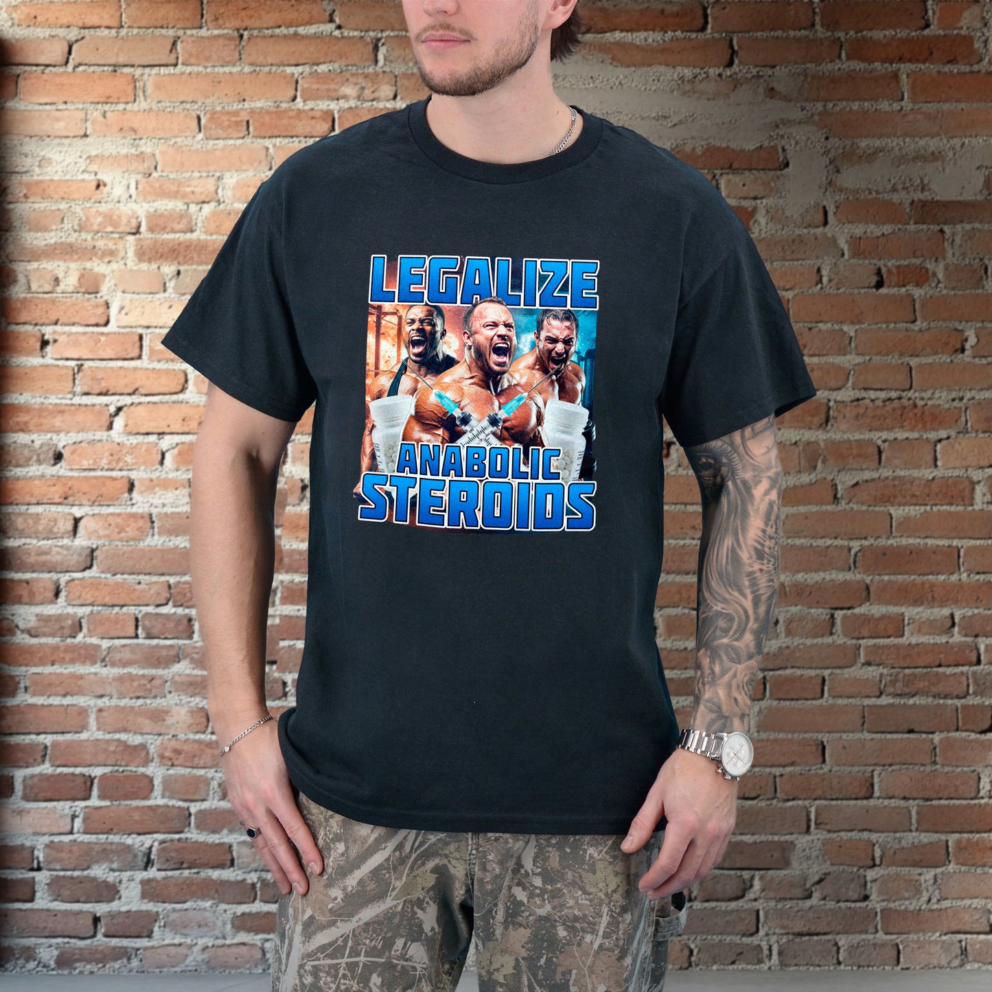 LEGALIZE ANABOLIC STEROIDS SHIRT