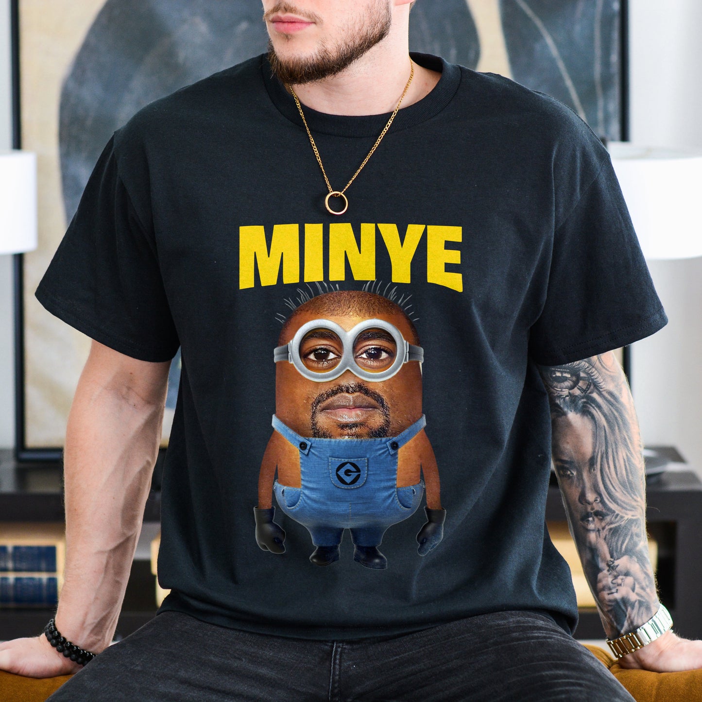 MINYE KANYE MINION SHIRT