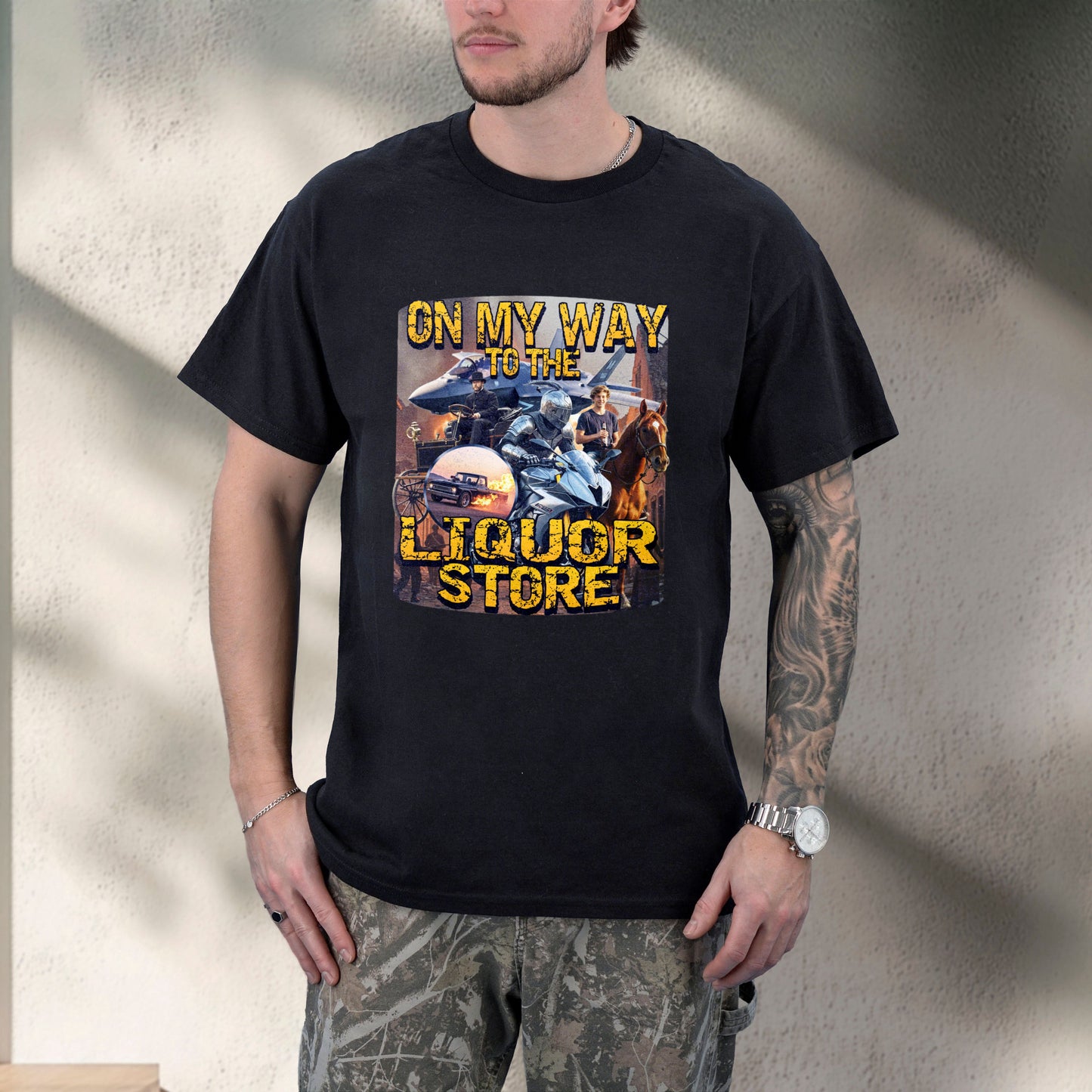 ON MY TO THE LIQUOR STORE SHIRT