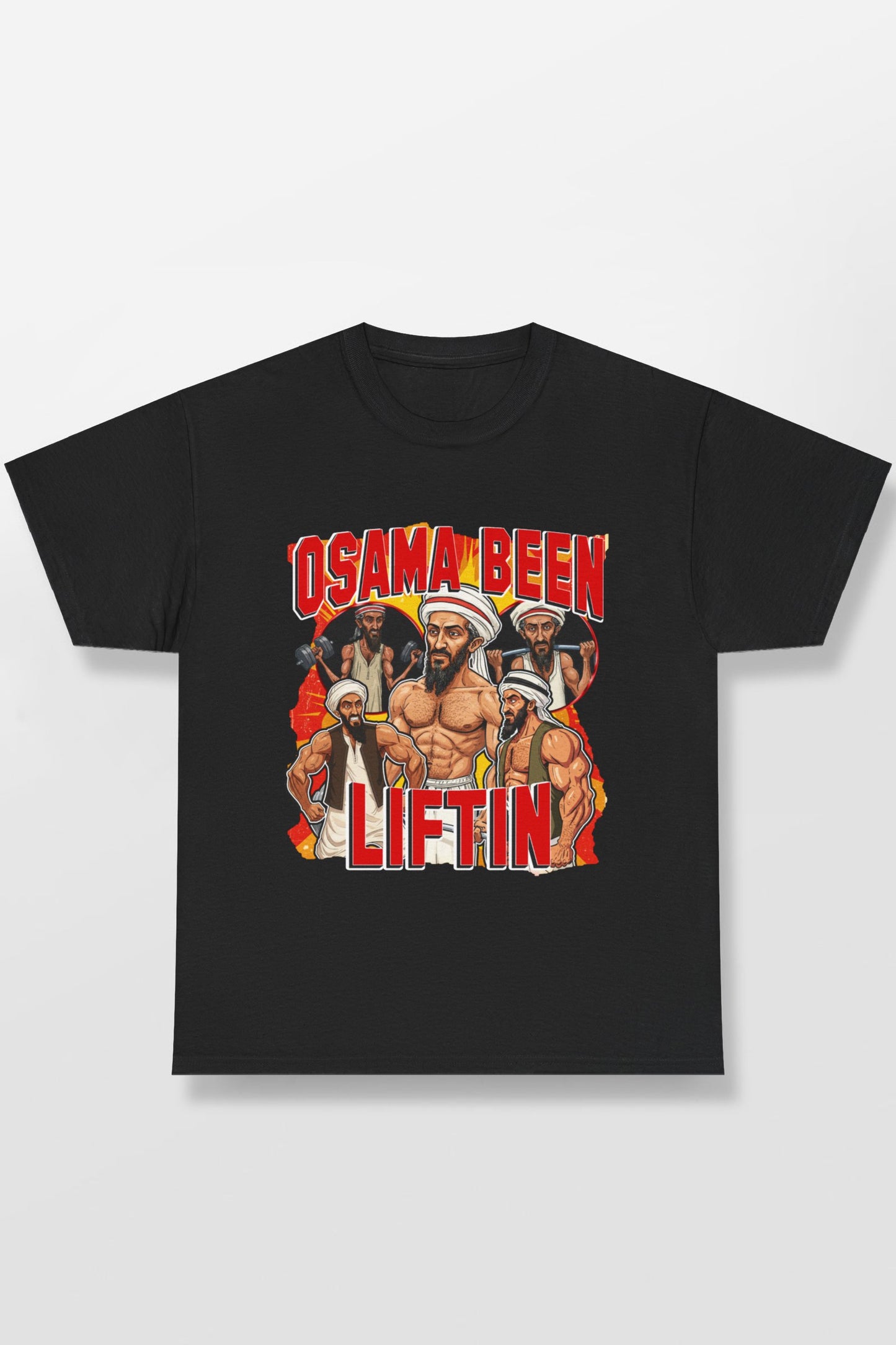 OSAMA BEEN LIFTIN SHIRT