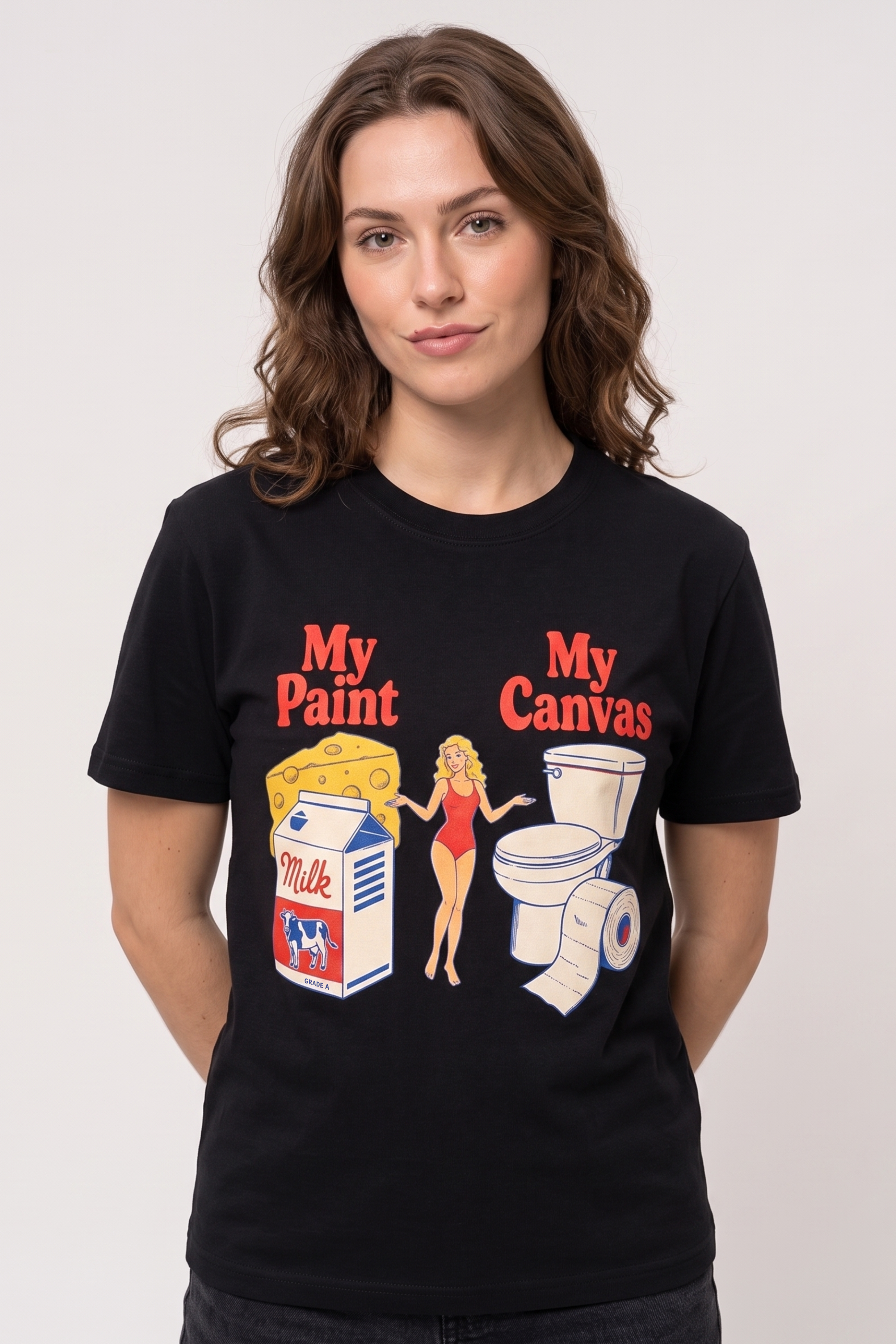 Lactose Intolerant My Paint My Canvas Shirt
