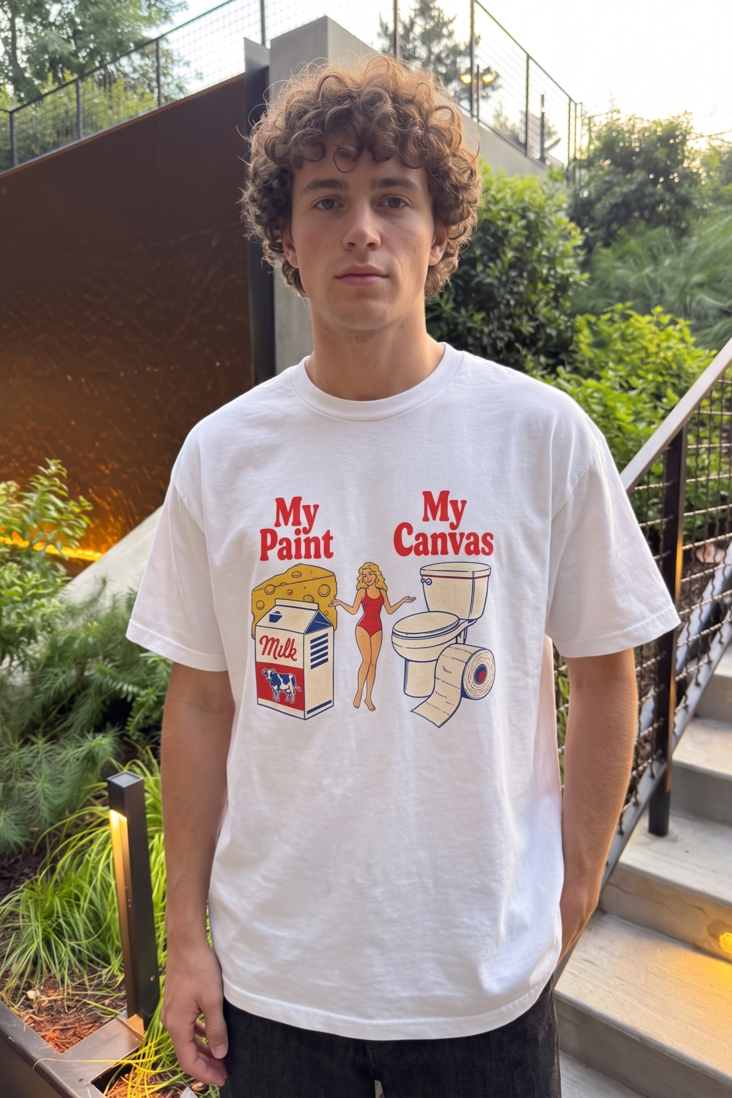 Lactose Intolerant My Paint My Canvas Shirt