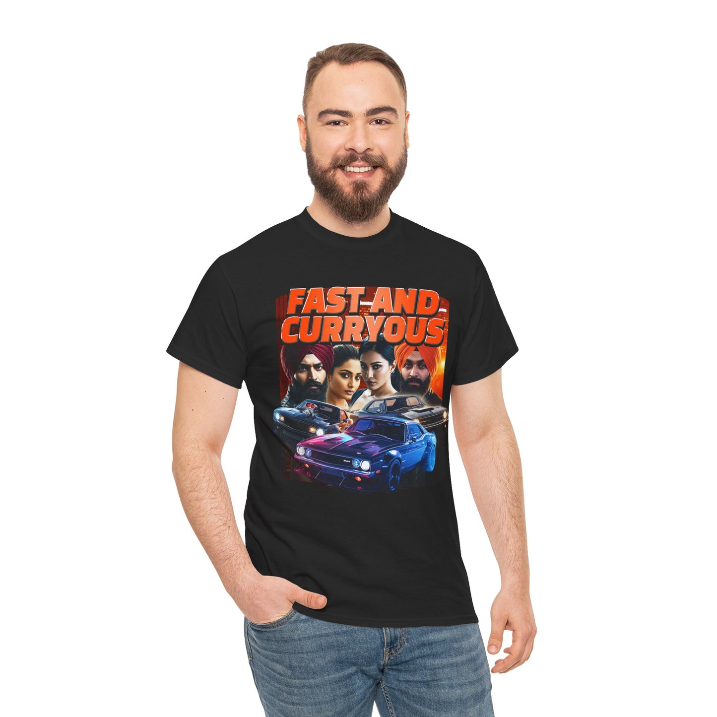 FAST AND CURRYOUS FURIOUS INDIAN SHIRT