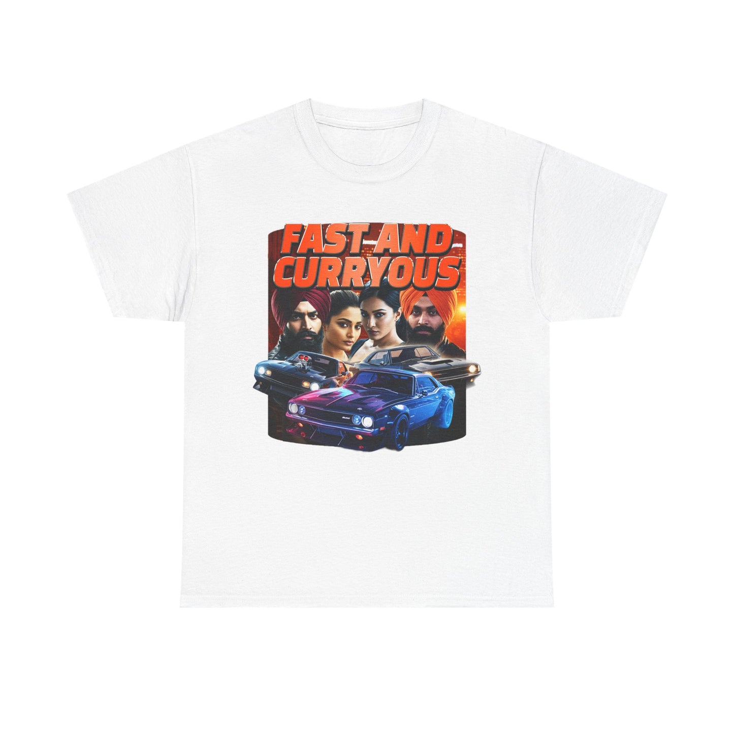 FAST AND CURRYOUS FURIOUS INDIAN SHIRT