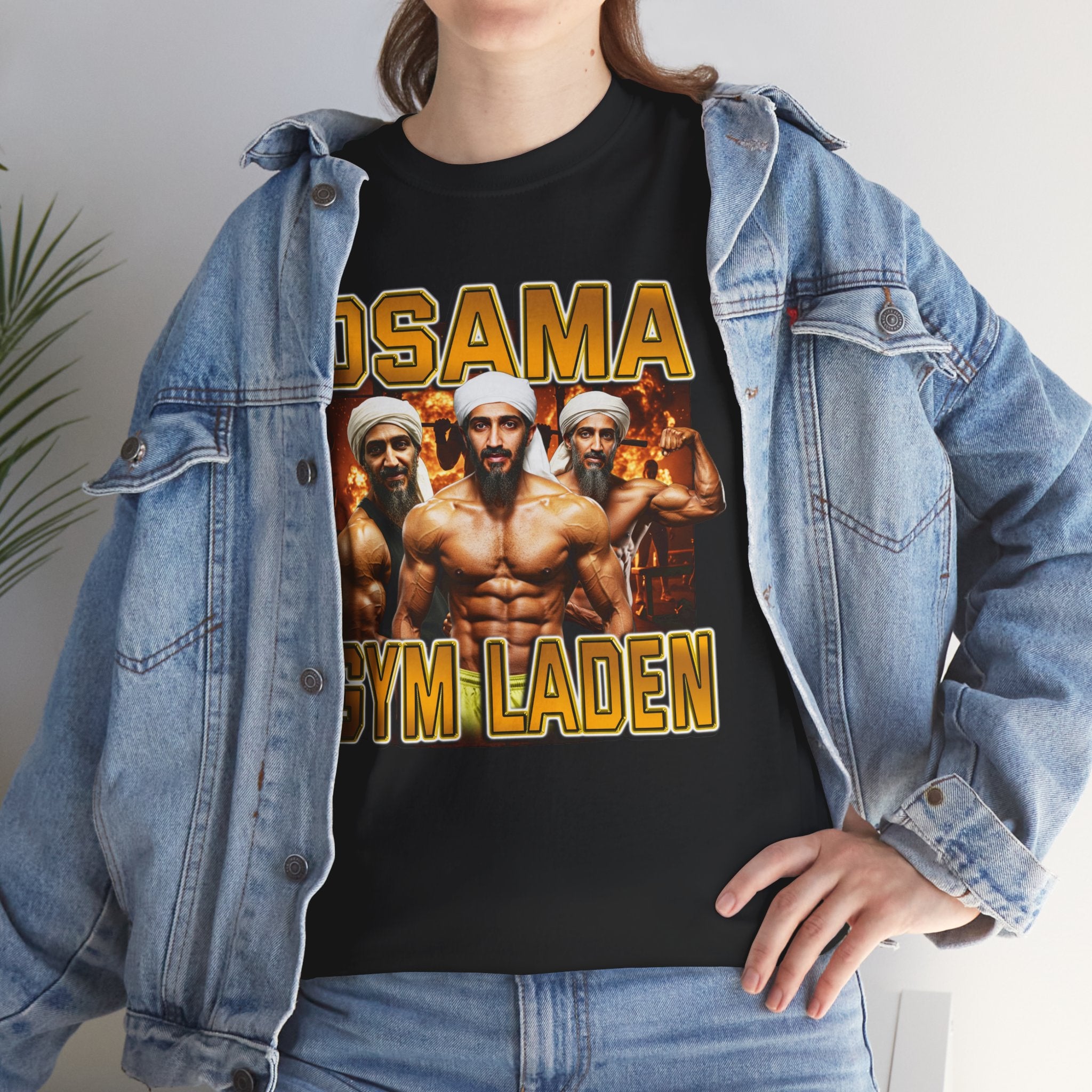 OSAMA GYM LADEN LIFTING SHIRT