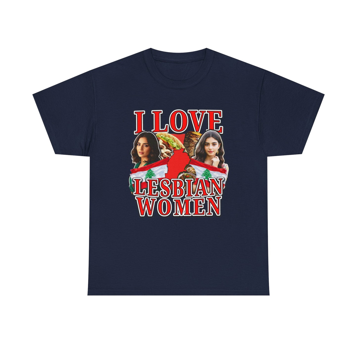 I LOVE LESBIAN WOMEN SHIRT