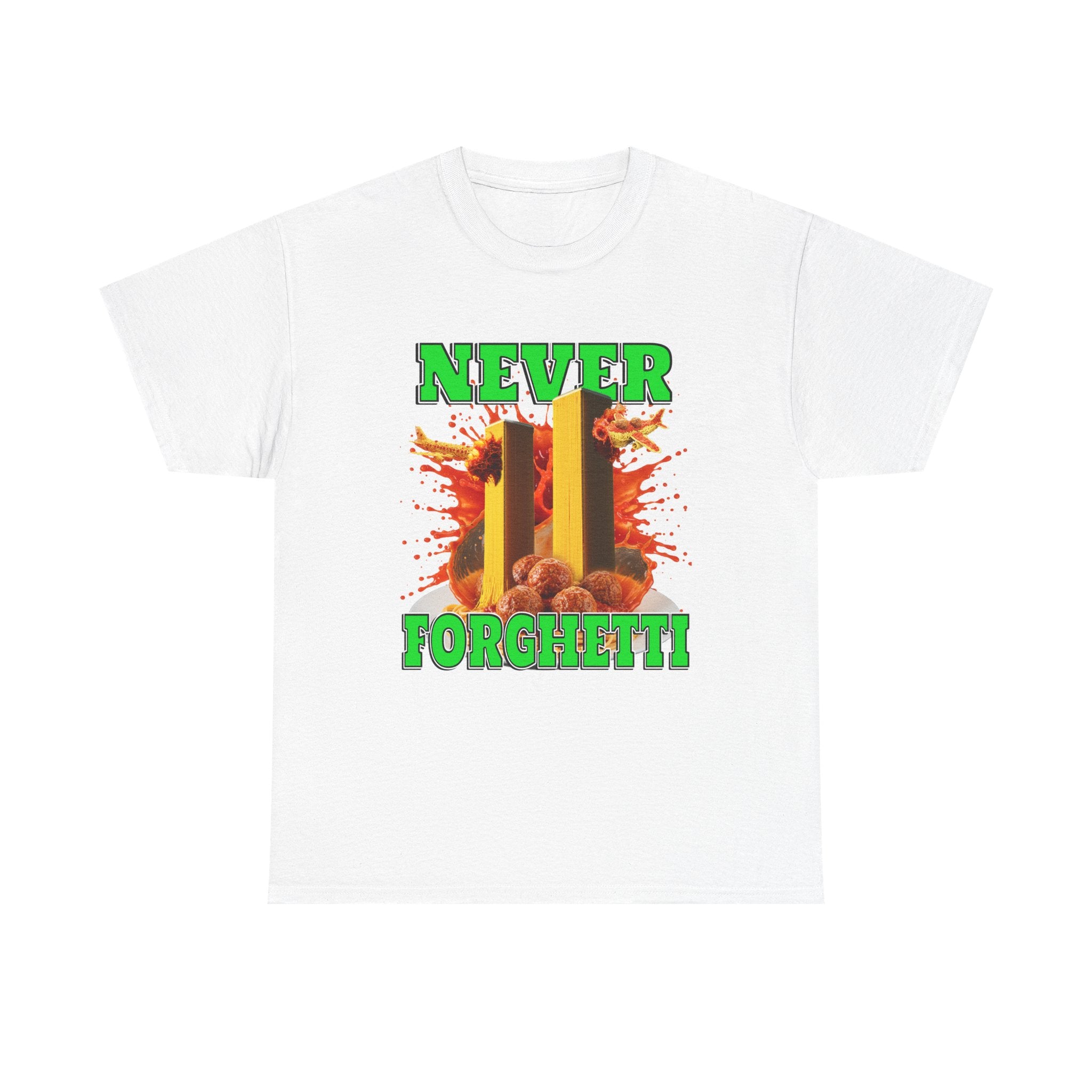 NEVER FORGHETTI SHIRT