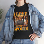 I LOVE WOMEN'S SPORTS SHIRT
