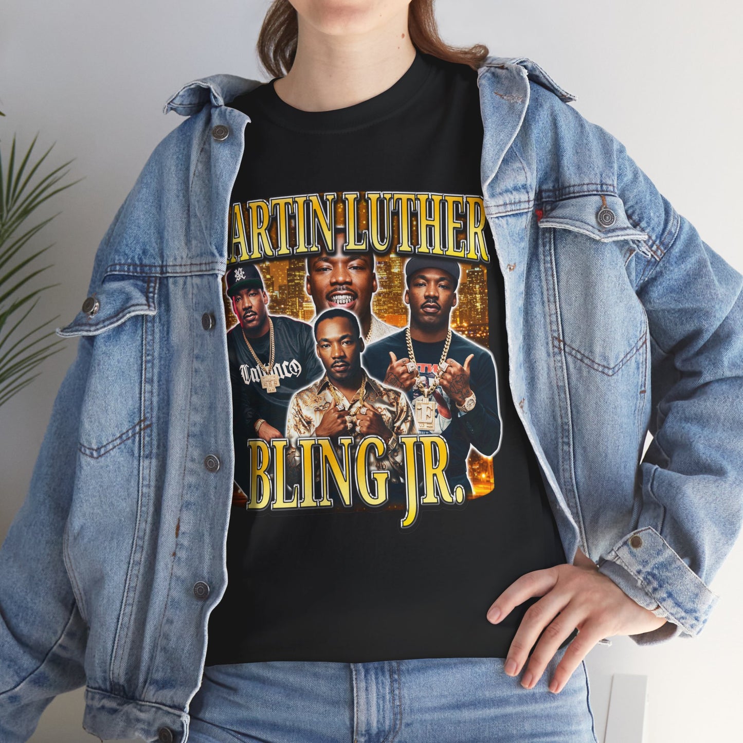 MARTIN LUTHER KING BLING JR. SHIRT