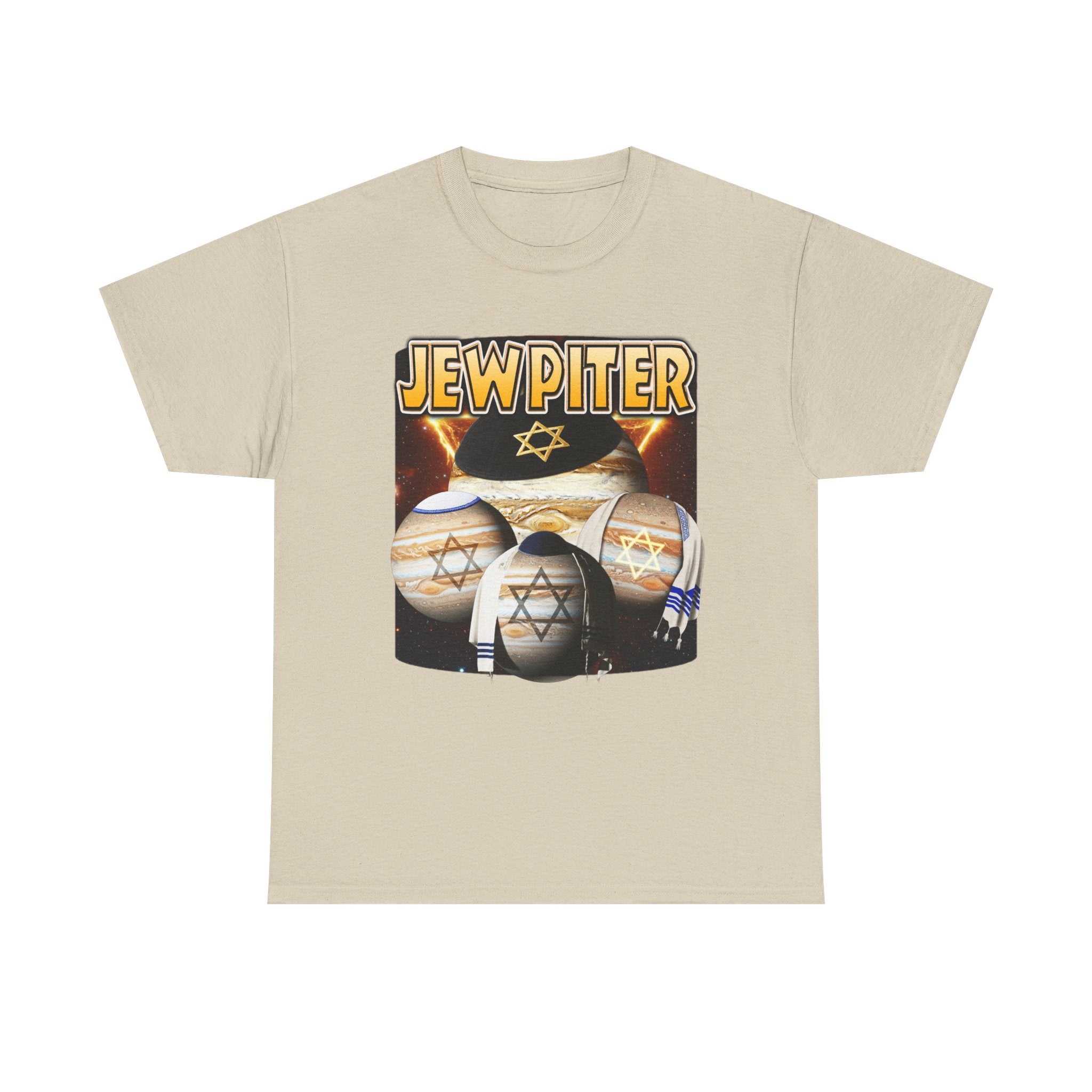 JEWPITER JEWISH THEMED JUPITER SHIRT