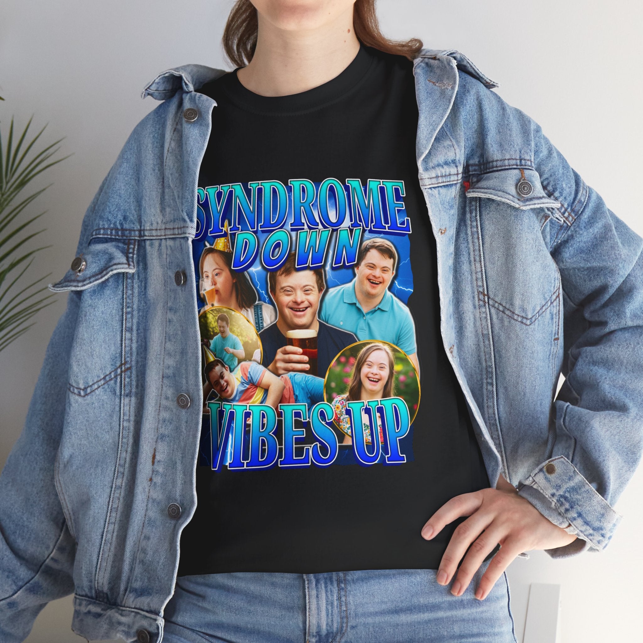 SYNDROME DOWN VIBES UP SHIRT