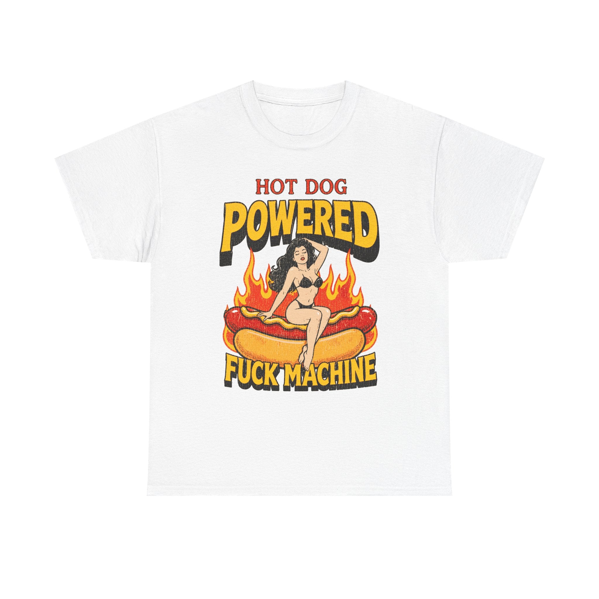 Hot Dog Powered Fuck Machine Vintage Shirt